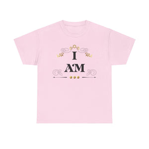 I AM Unisex Heavy Cotton Tee - TBM