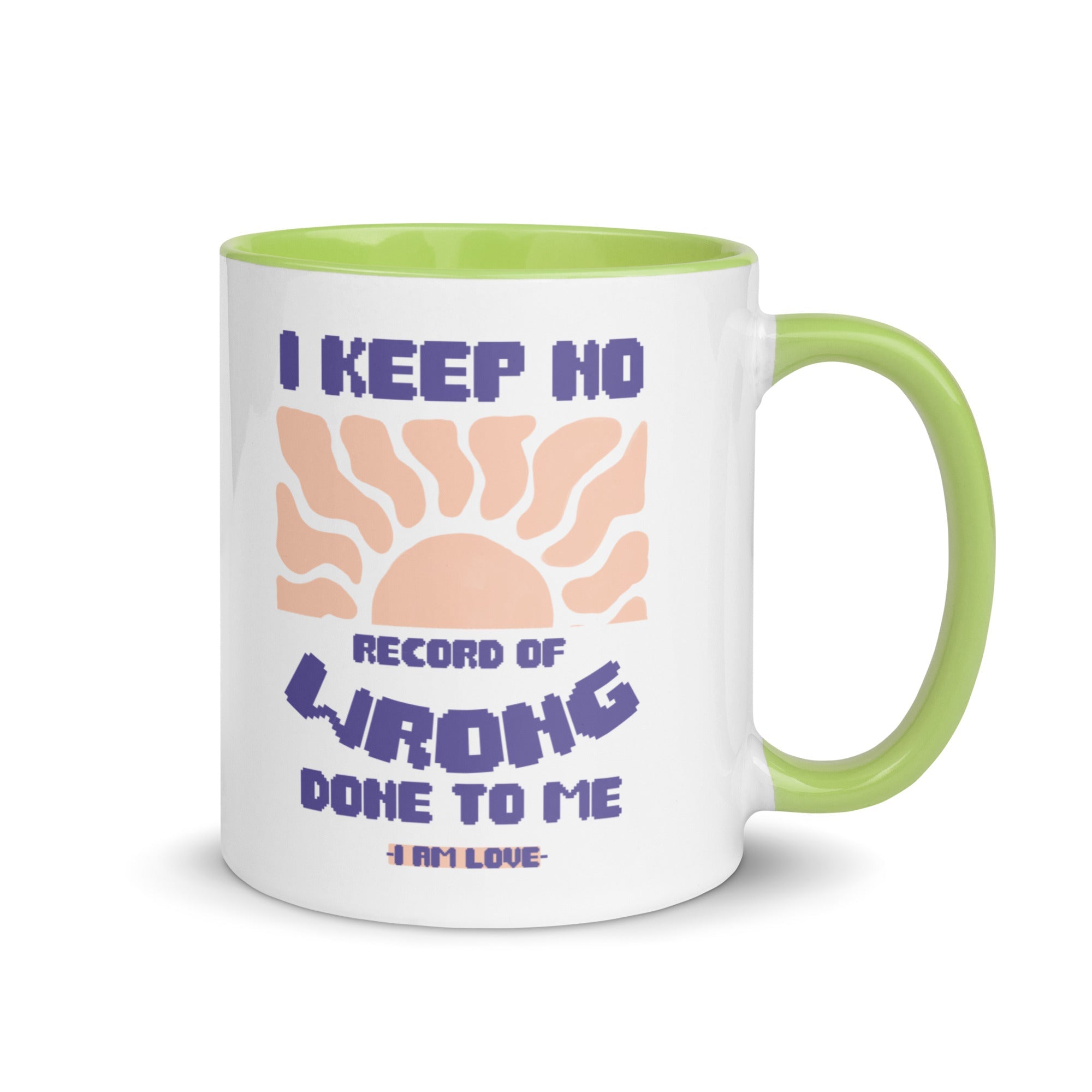 I KEEP NO WRONG Mug with Color Inside - TBM