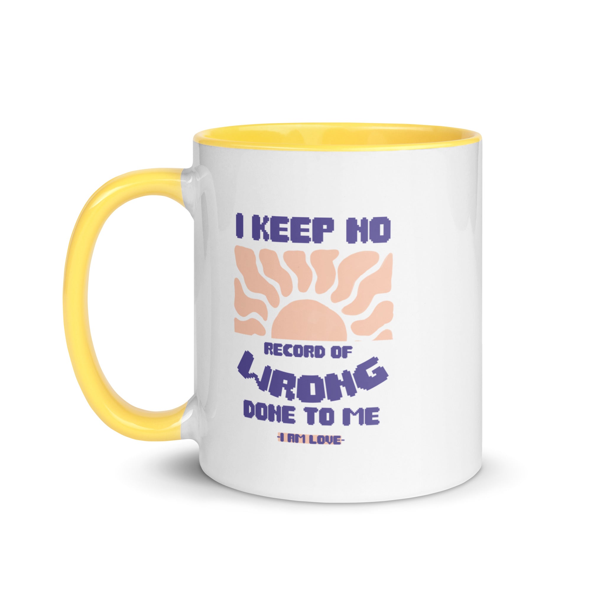I KEEP NO WRONG Mug with Color Inside - TBM