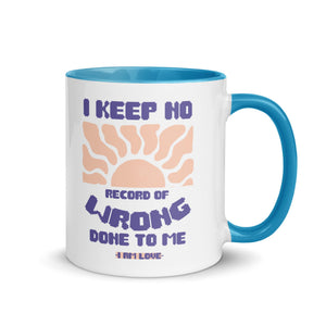I KEEP NO WRONG Mug with Color Inside - TBM