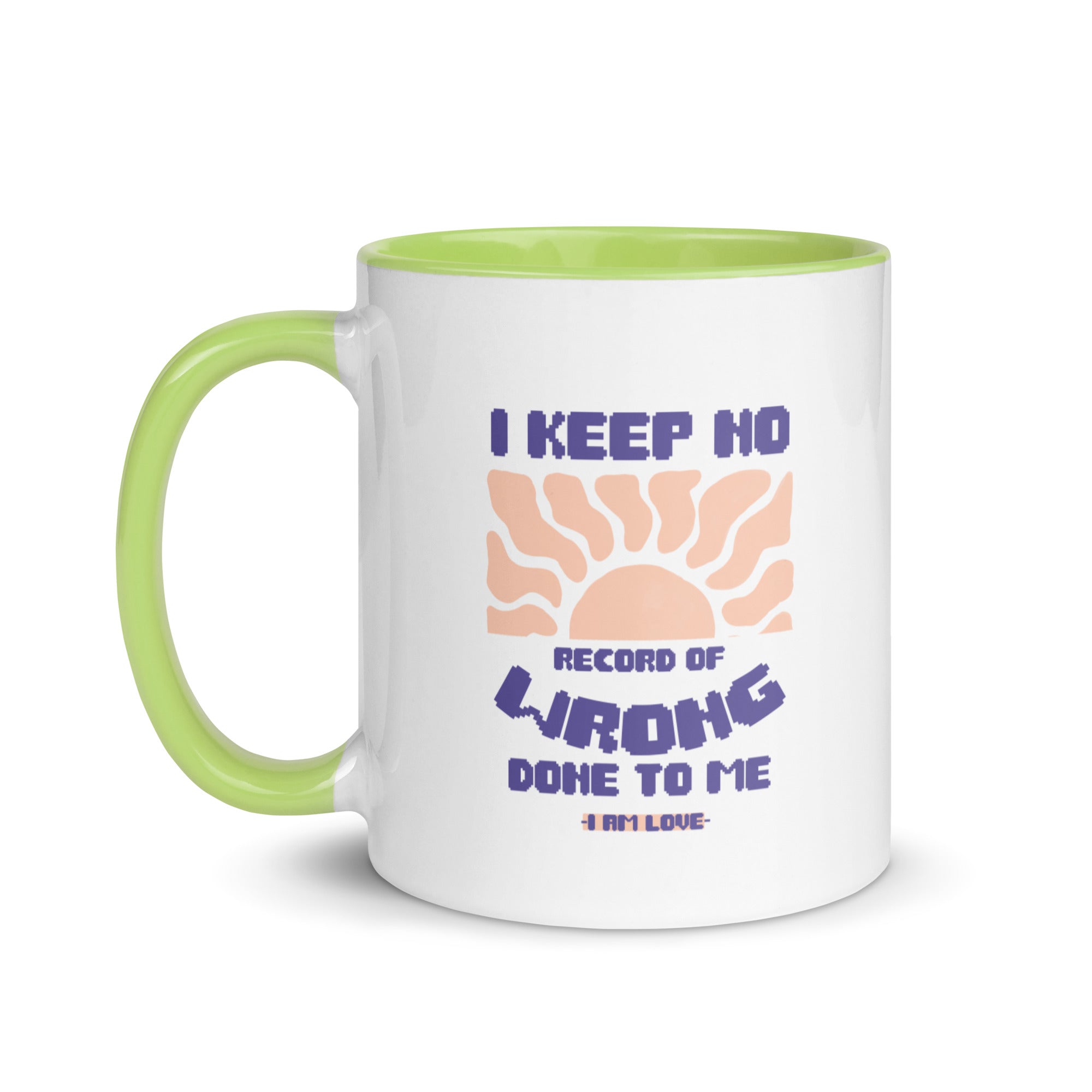 I KEEP NO WRONG Mug with Color Inside - TBM