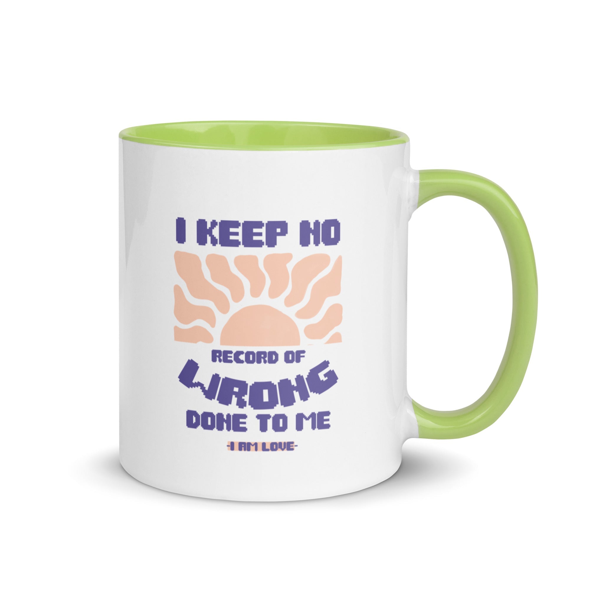 I KEEP NO WRONG Mug with Color Inside - TBM