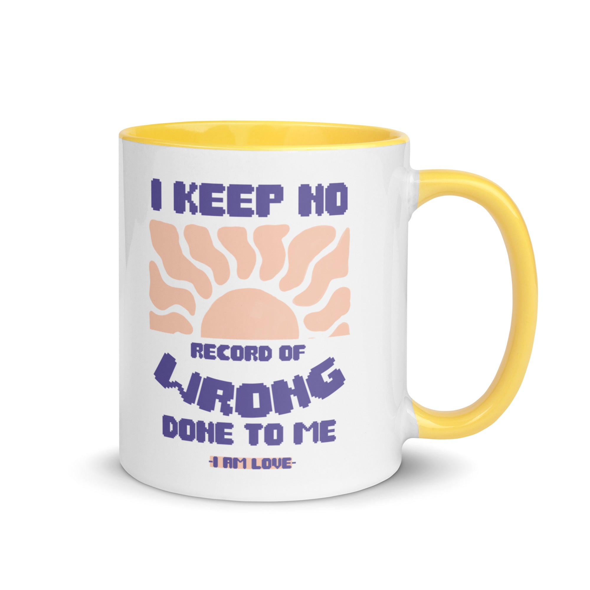 I KEEP NO WRONG Mug with Color Inside - TBM