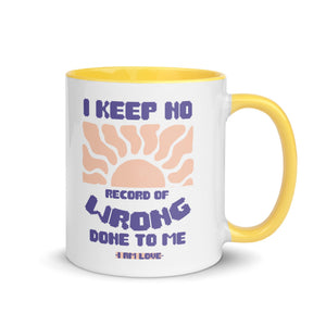 I KEEP NO WRONG Mug with Color Inside - TBM