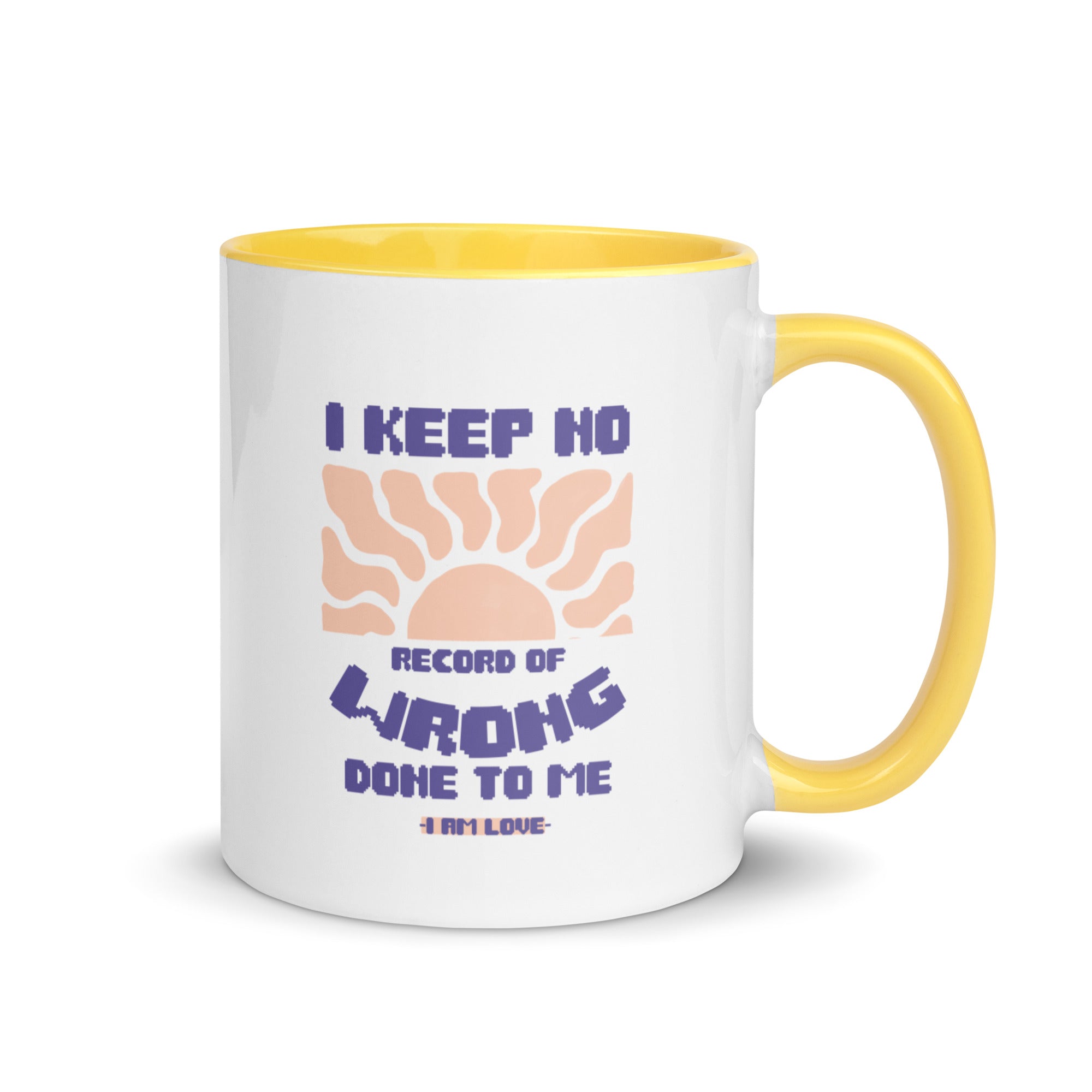 I KEEP NO WRONG Mug with Color Inside - TBM