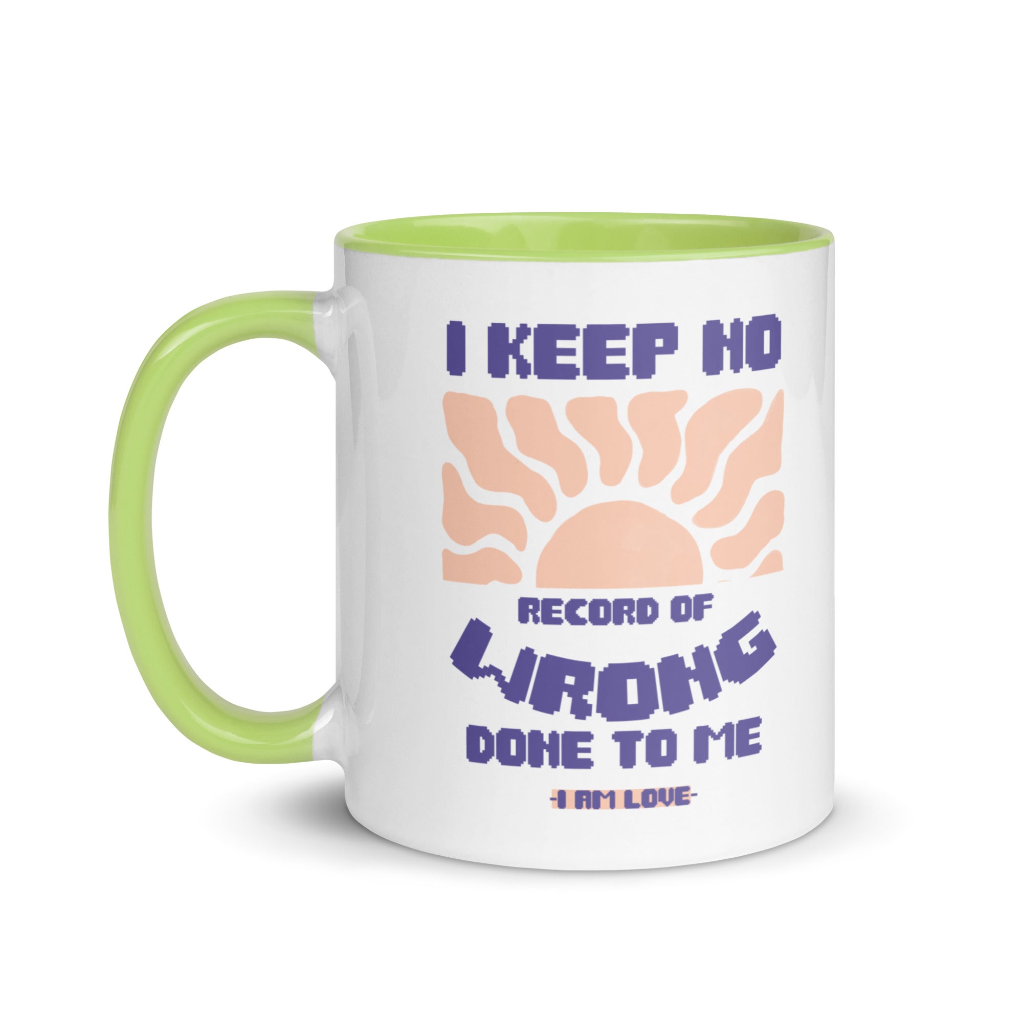 I KEEP NO WRONG Mug with Color Inside - TBM