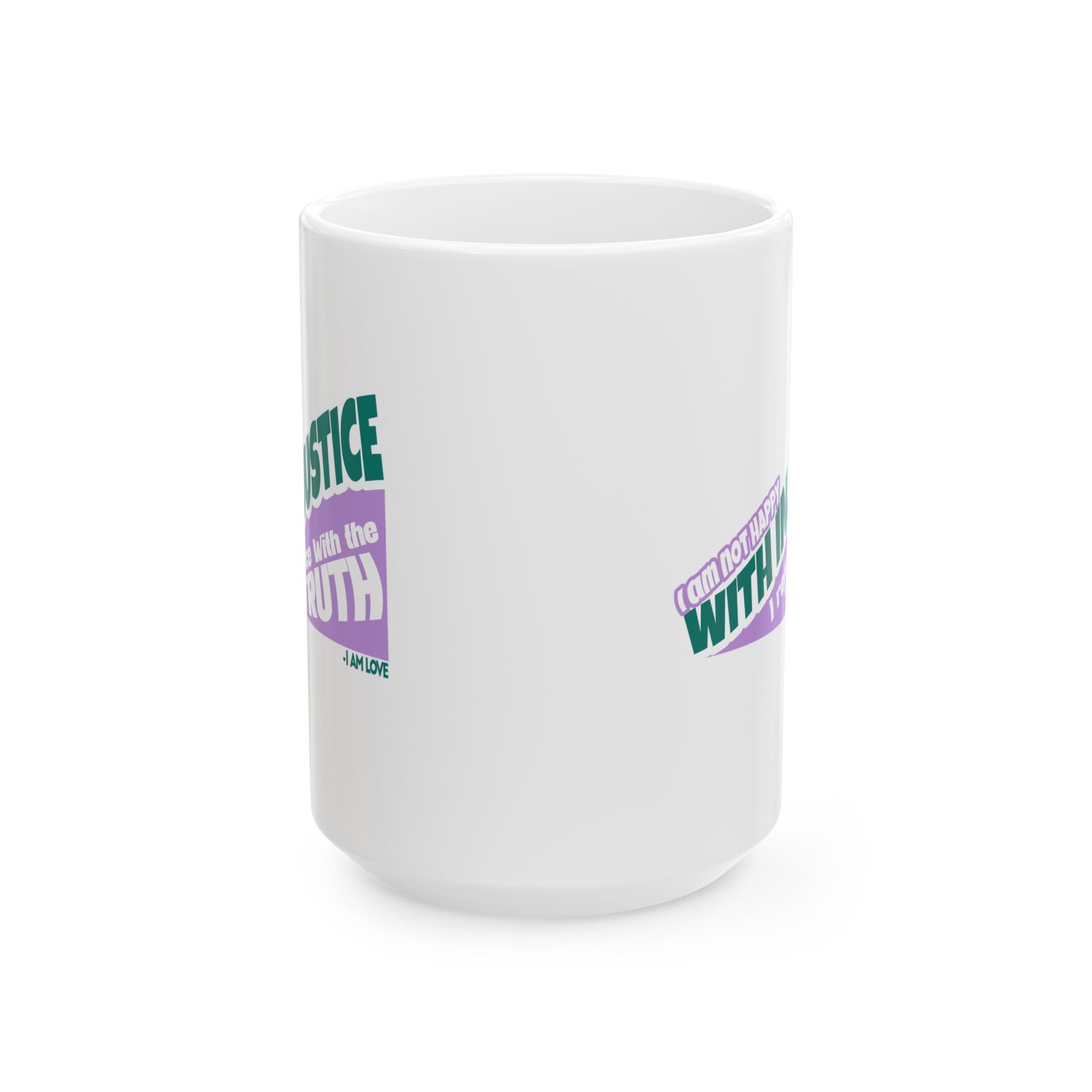 INJUSTICE Ceramic Mug, (11oz, 15oz) - TBM