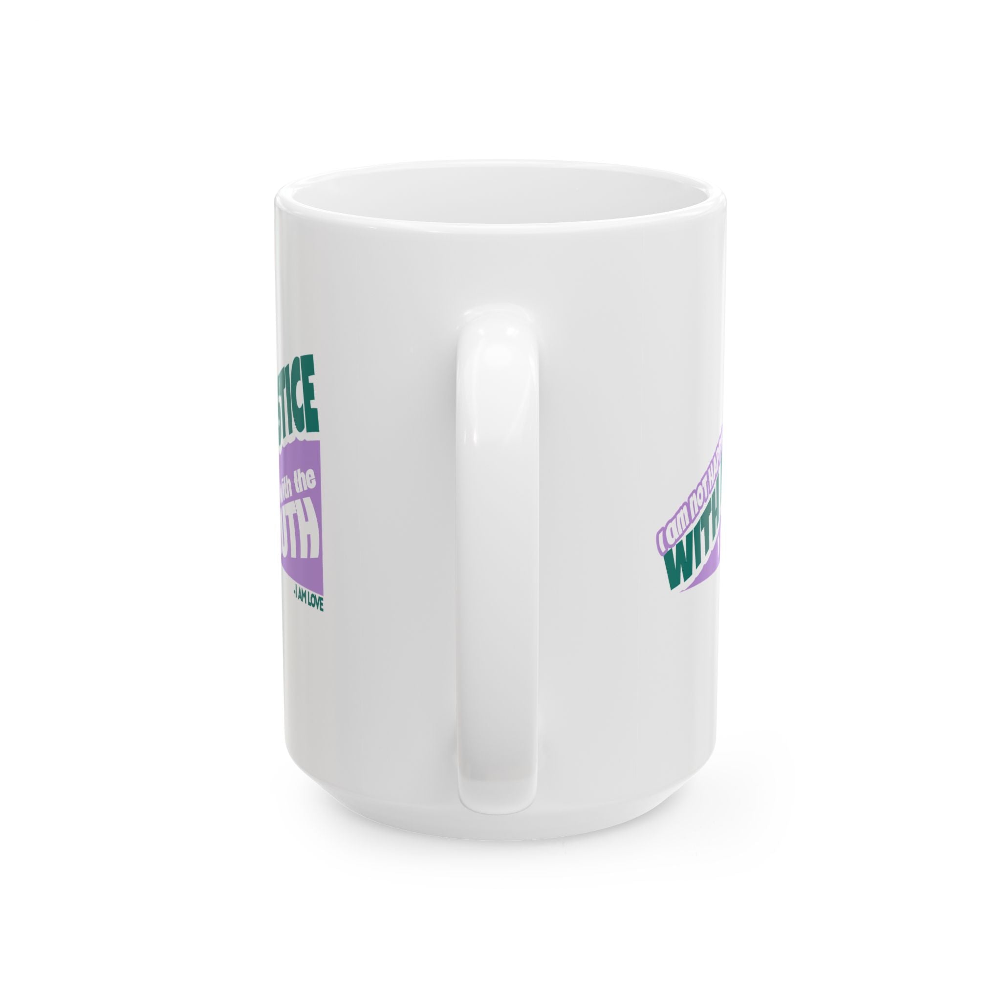 INJUSTICE Ceramic Mug, (11oz, 15oz) - TBM