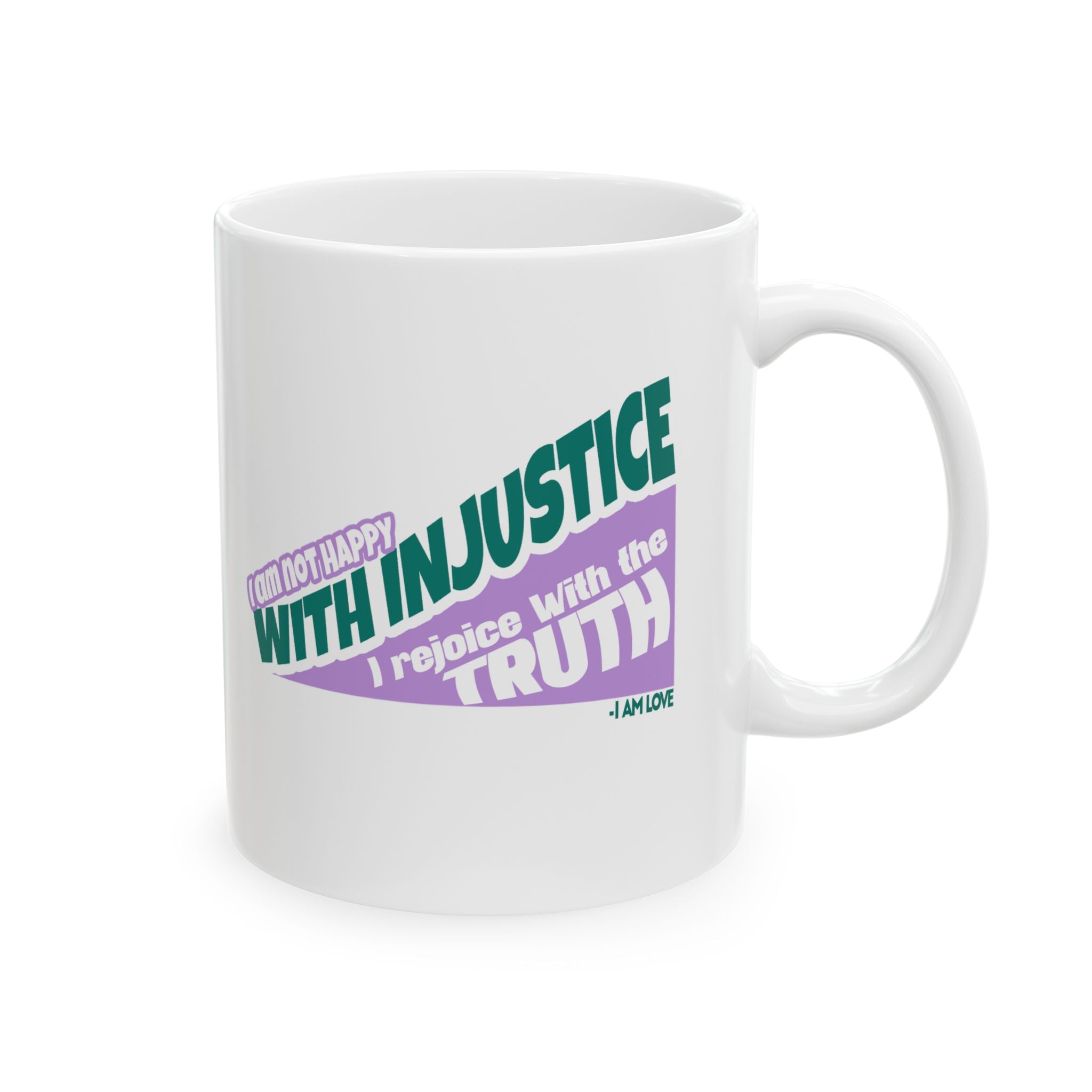 INJUSTICE Ceramic Mug, (11oz, 15oz) - TBM