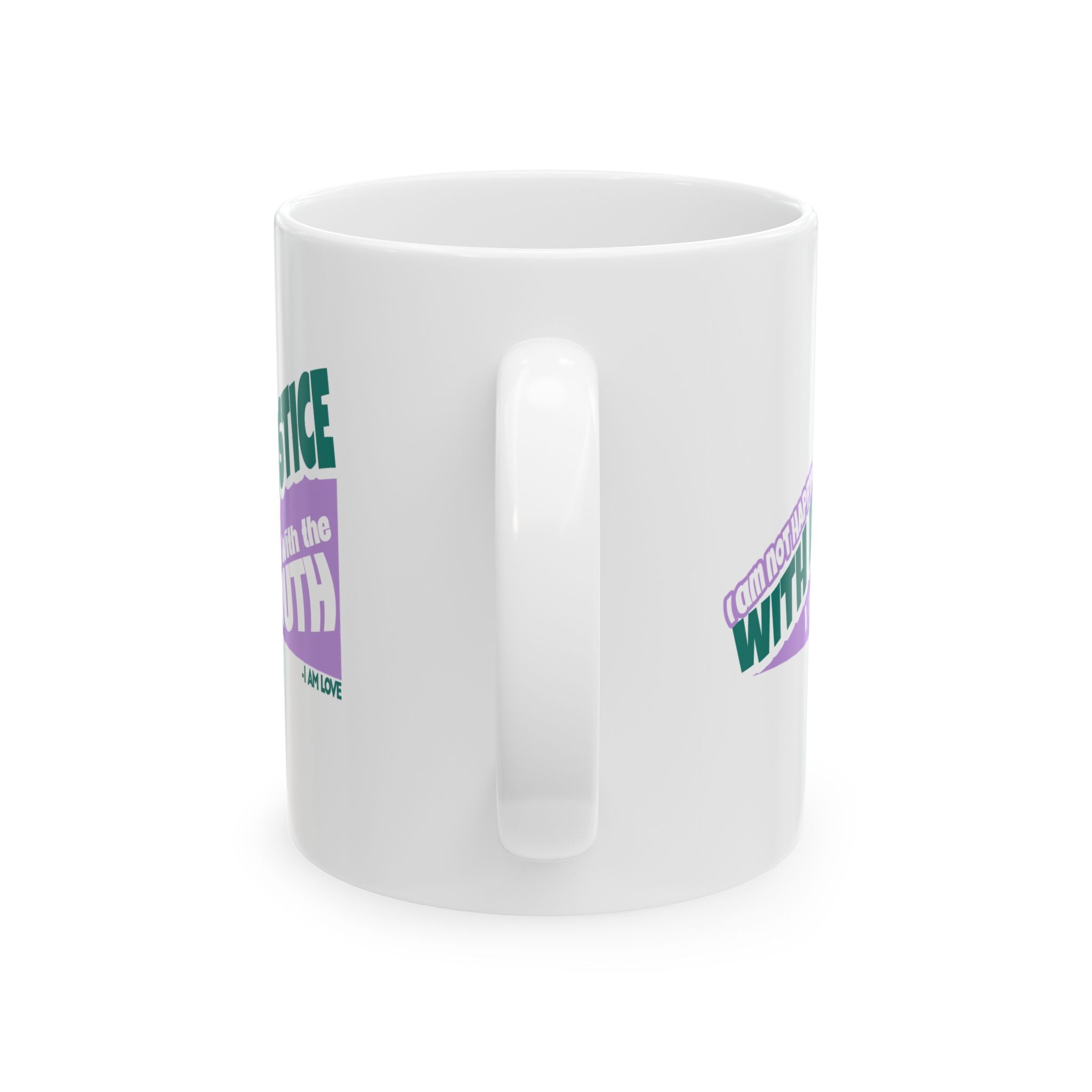 INJUSTICE Ceramic Mug, (11oz, 15oz) - TBM