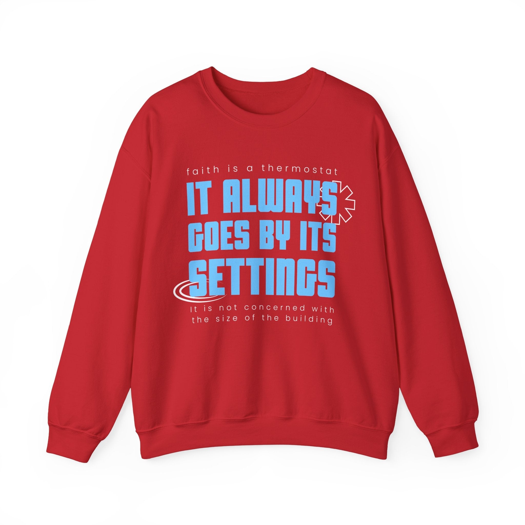 It Always Goes Unisex Heavy Blend™ Crewneck Sweatshirt - TBM