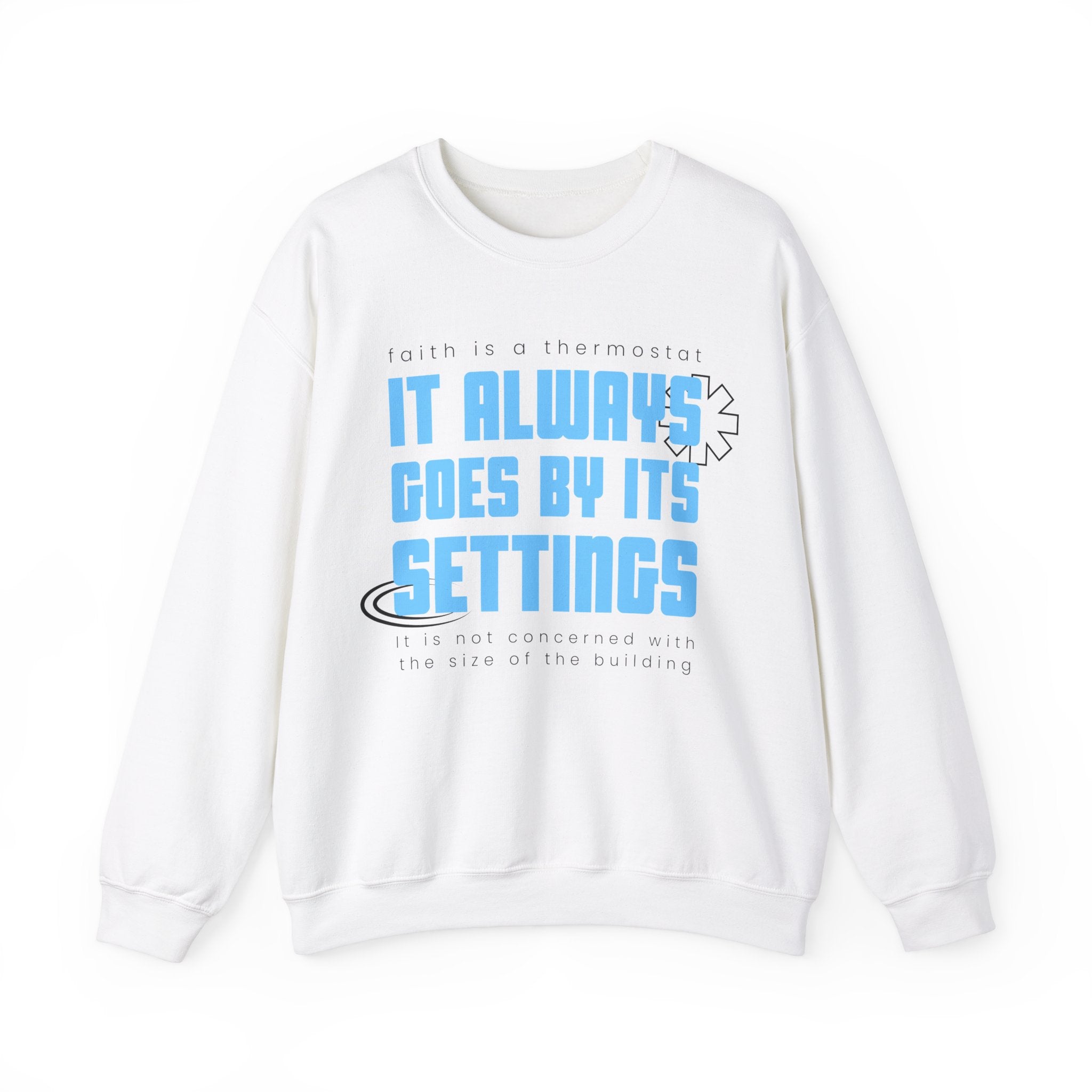 It Always goes Unisex Heavy Blend™ Crewneck Sweatshirt - TBM