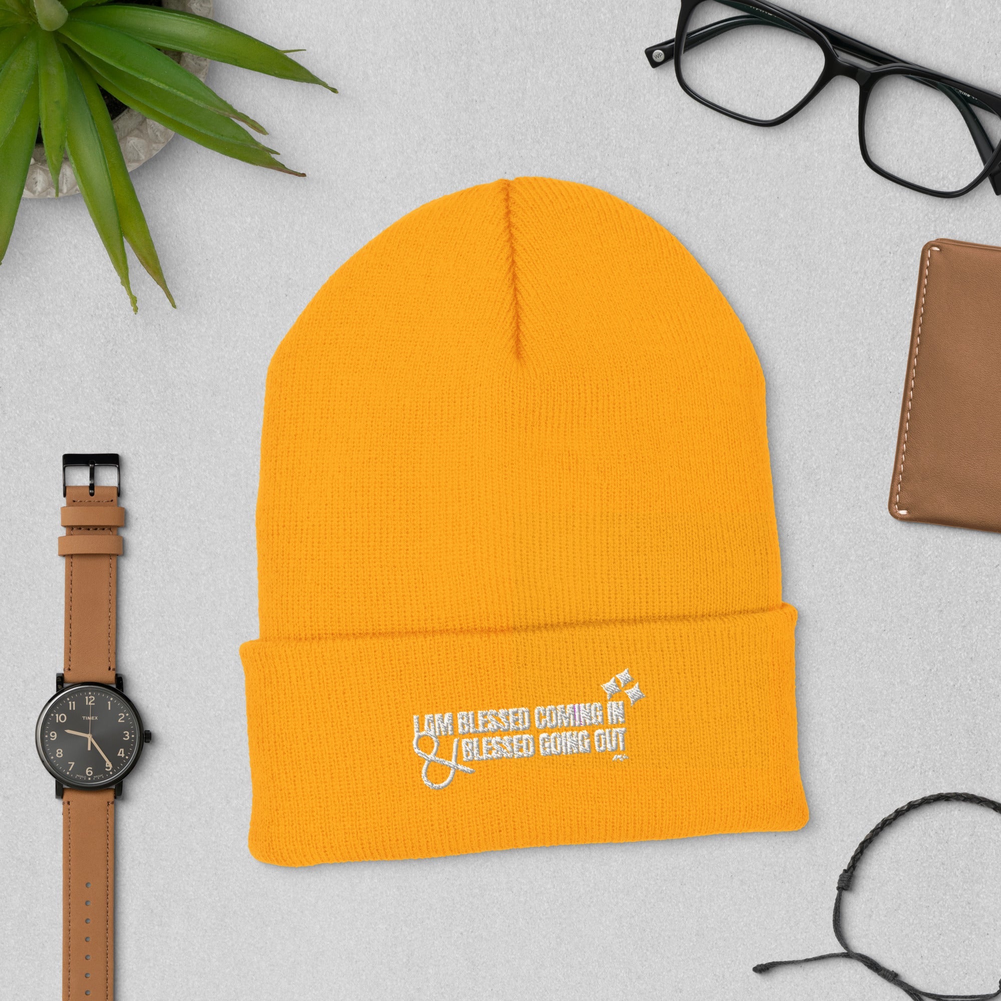 ITS Blessed Coming in Cuffed Beanie - TBM