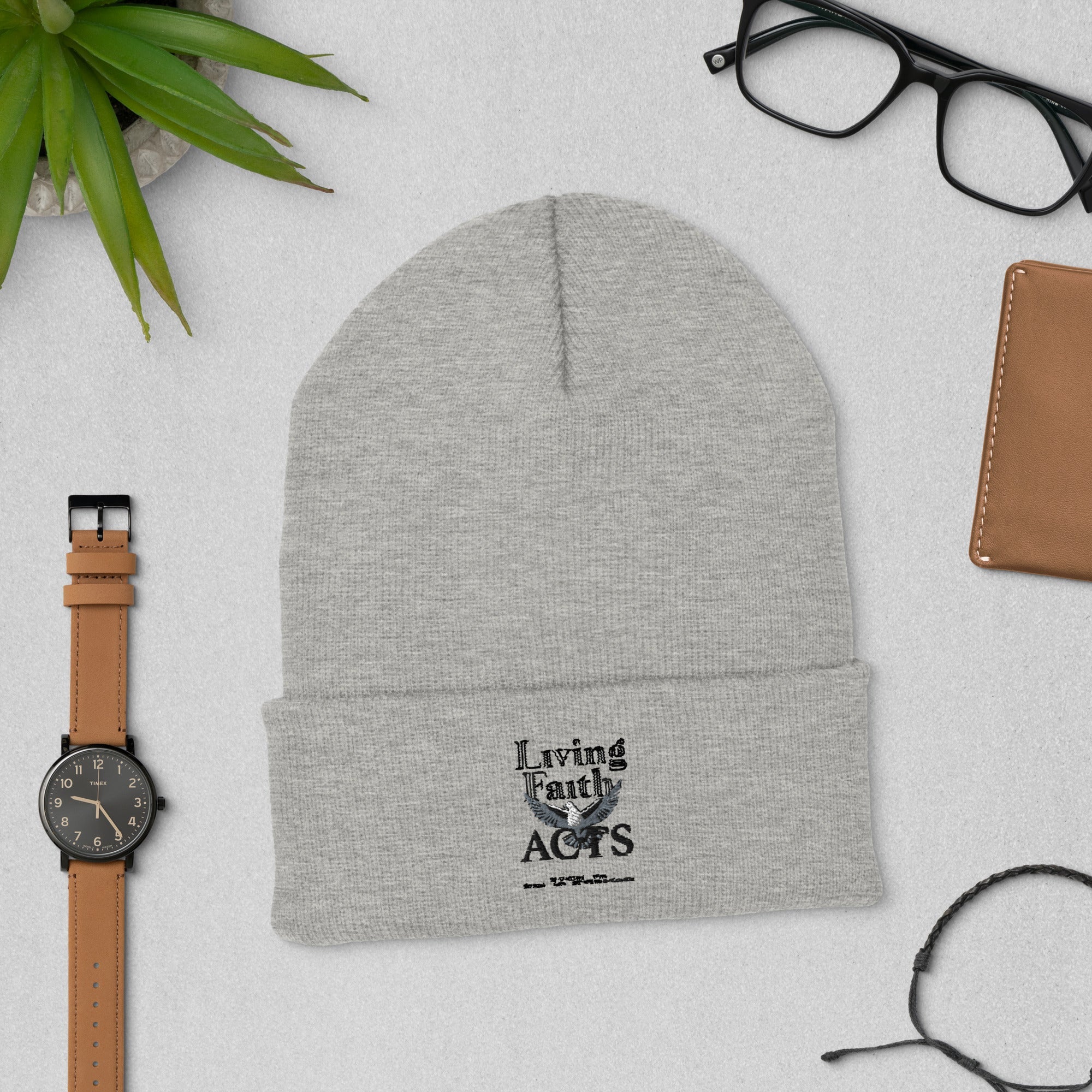 Living Faith Cuffed Beanie - TBM