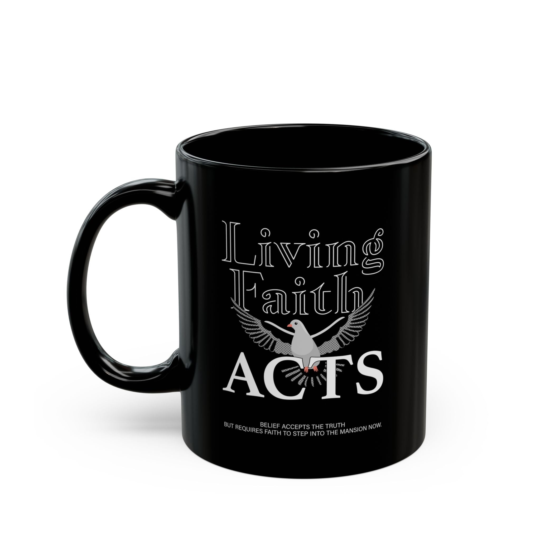 LIVING FAITH Mug - TBM