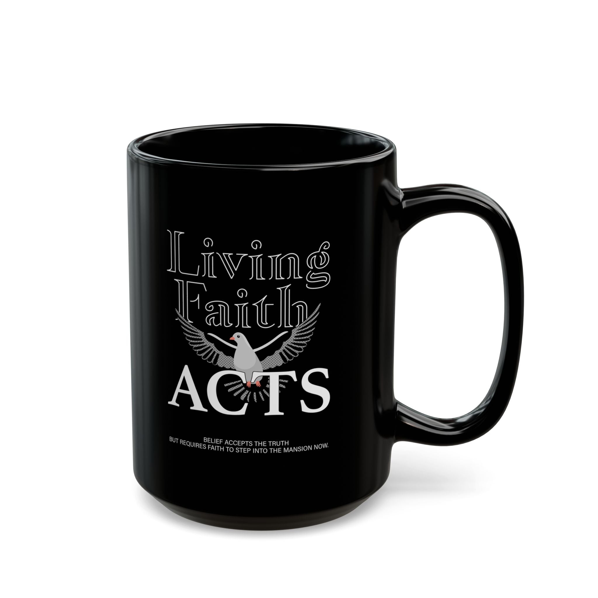 LIVING FAITH Mug - TBM