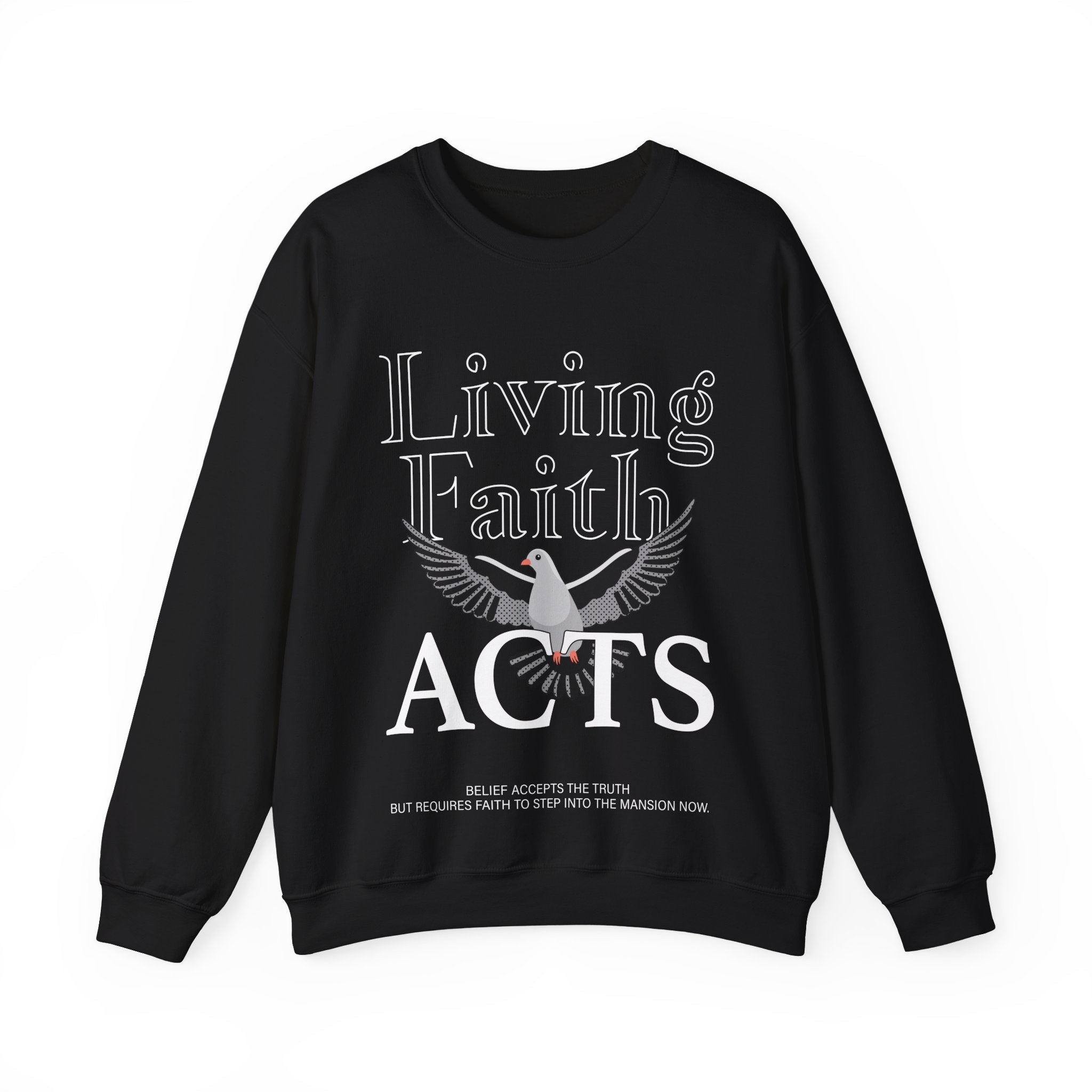 Living Faith Unisex Heavy Blend™ Crewneck Sweatshirt - TBM