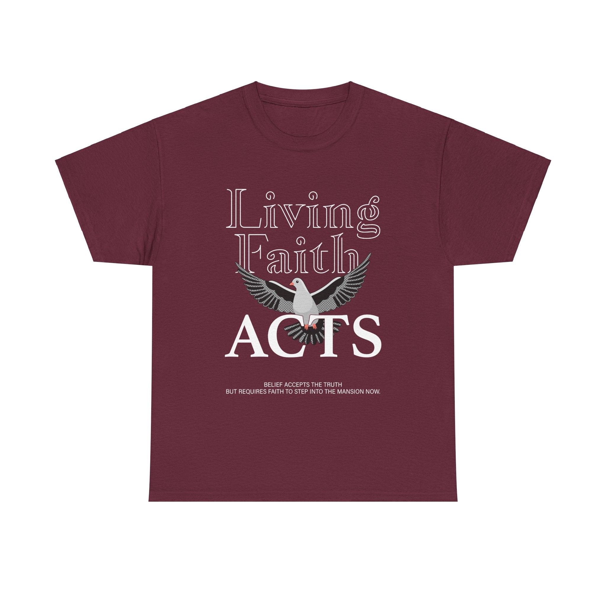 Living Faith Unisex Heavy Cotton Tee - TBM