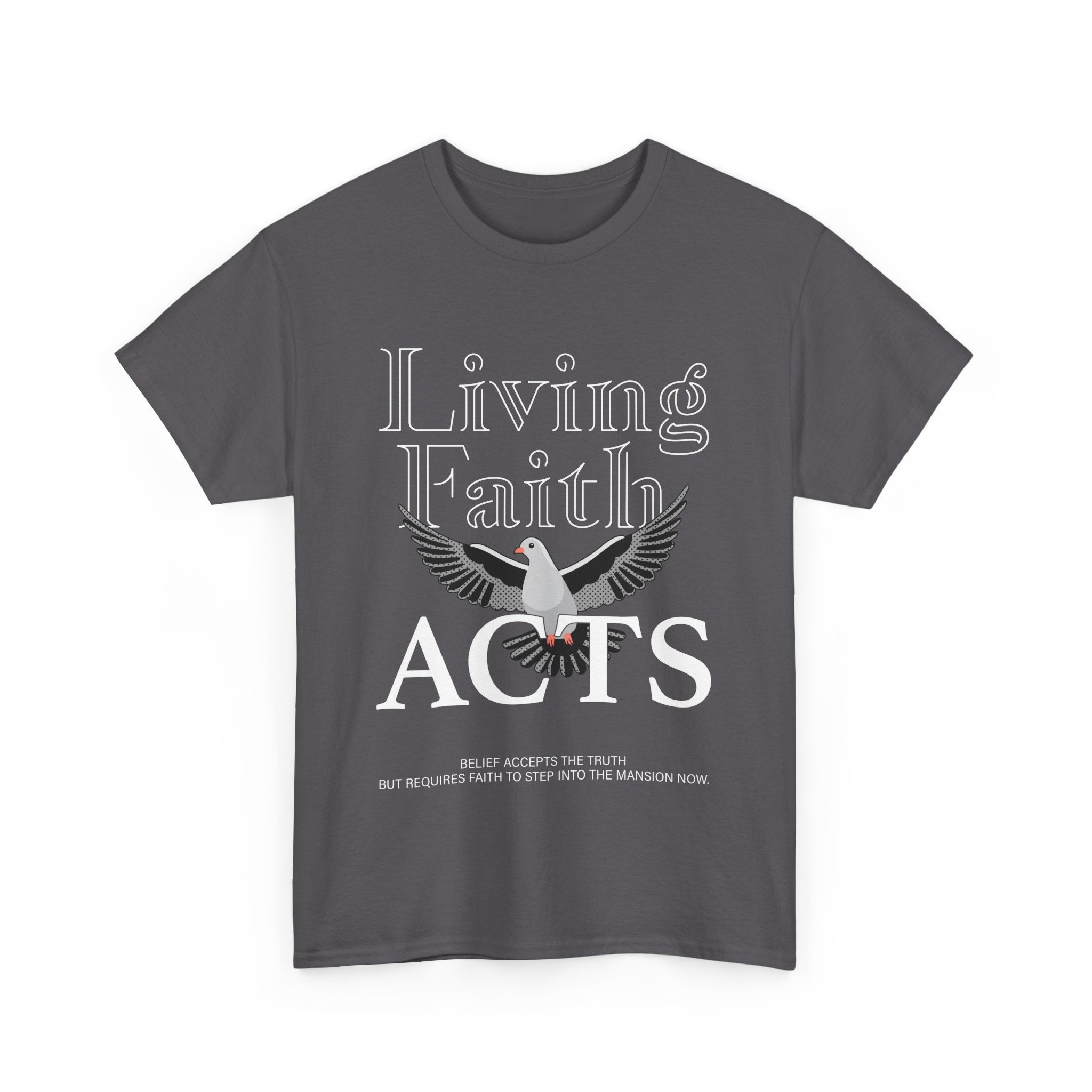 Living Faith Unisex Heavy Cotton Tee - TBM
