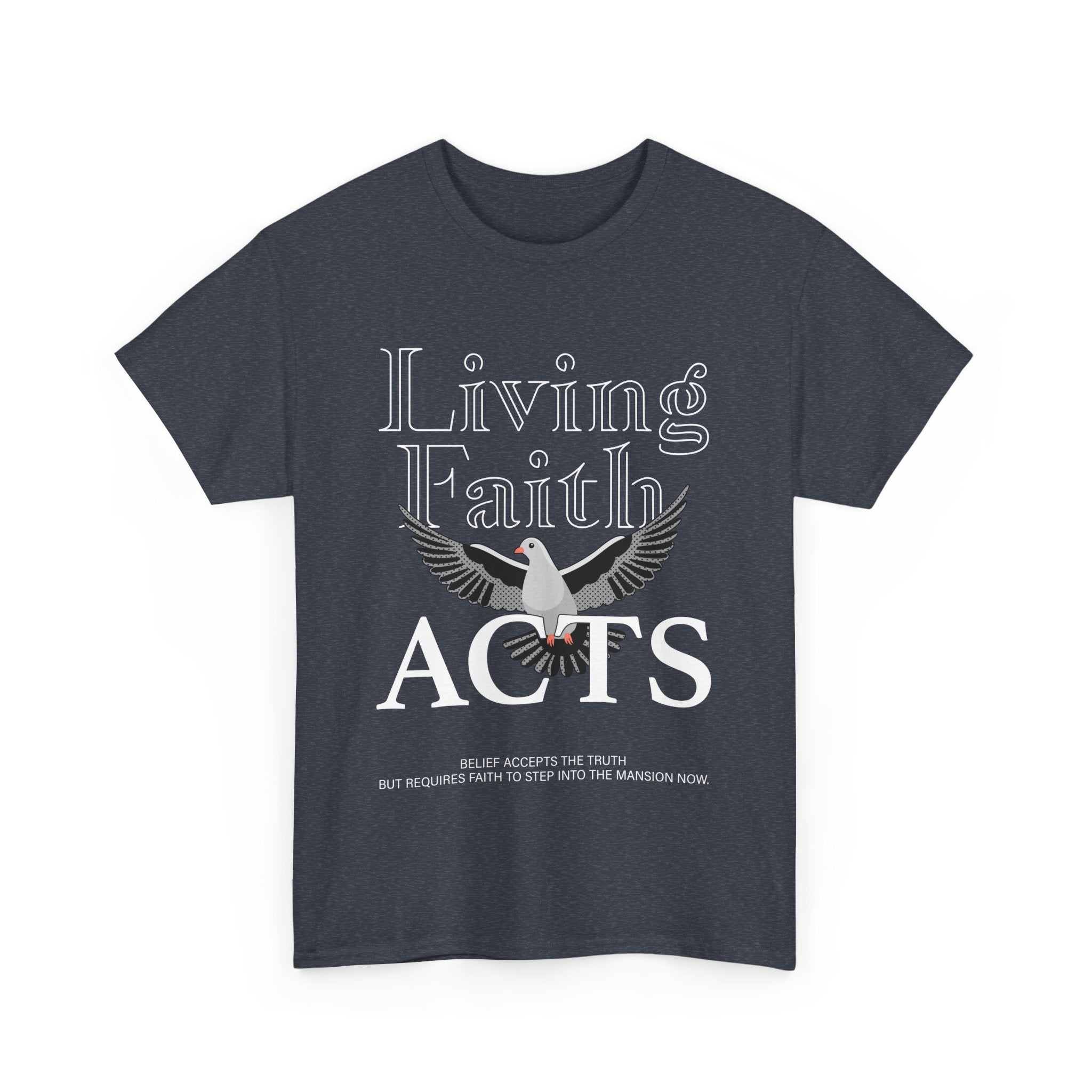 Living Faith Unisex Heavy Cotton Tee - TBM