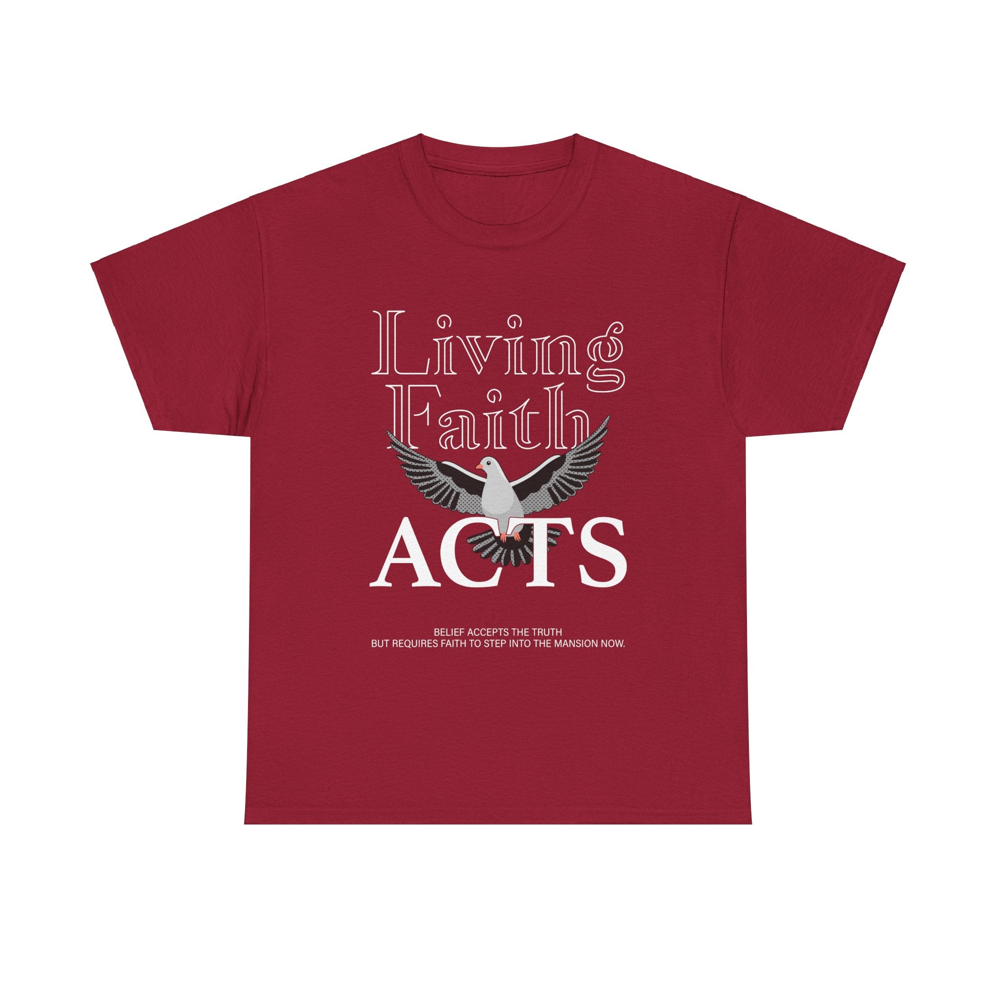 Living Faith Unisex Heavy Cotton Tee - TBM