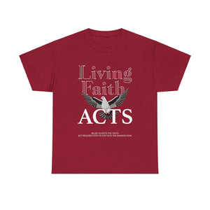 Living Faith Unisex Heavy Cotton Tee - TBM