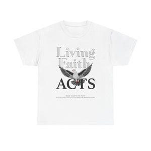 Living Faith Unisex Heavy Cotton Tee - TBM