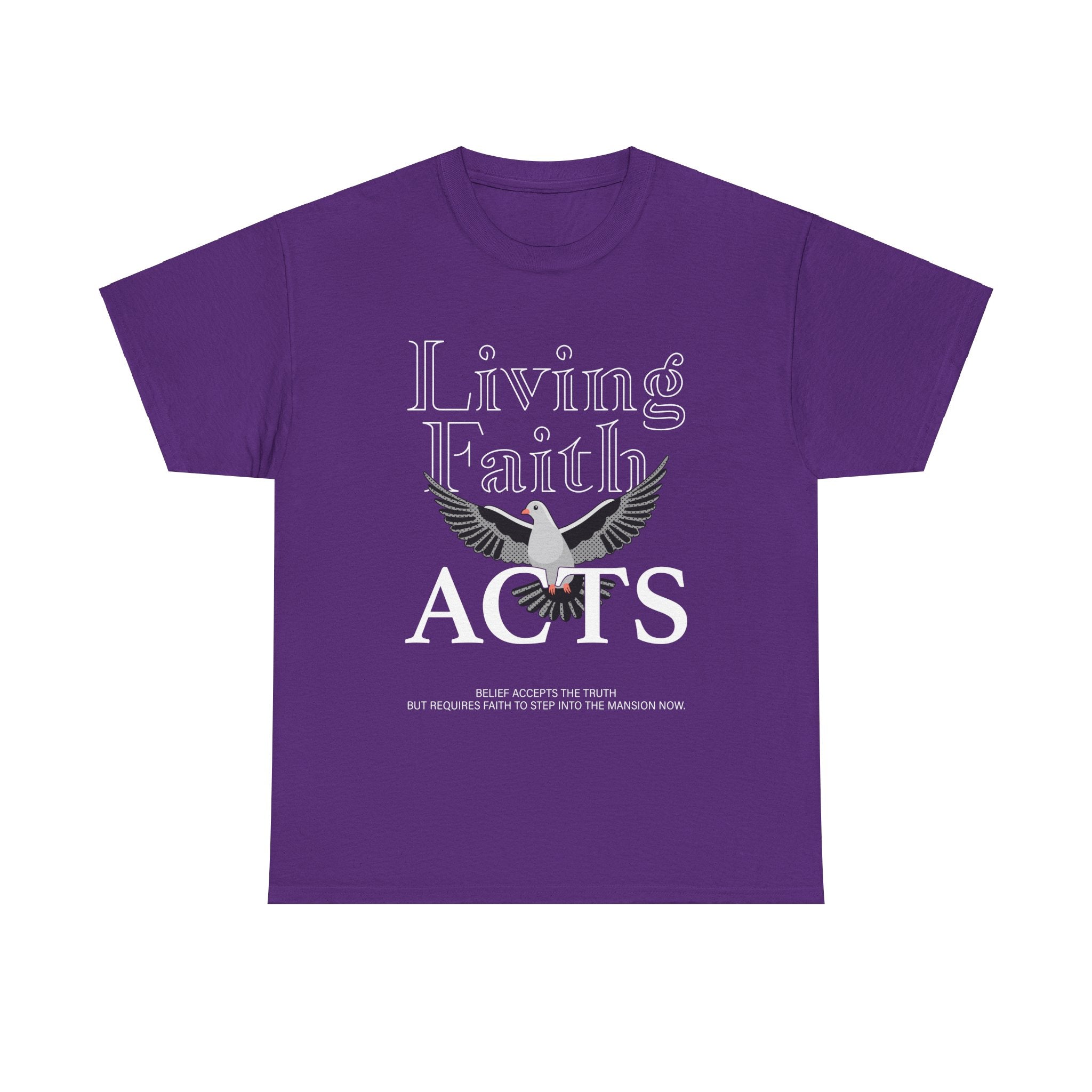 Living Faith Unisex Heavy Cotton Tee - TBM