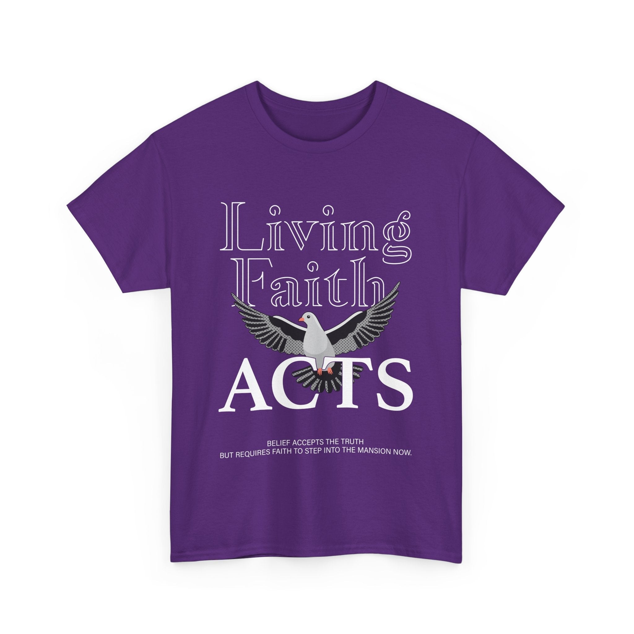 Living Faith Unisex Heavy Cotton Tee - TBM
