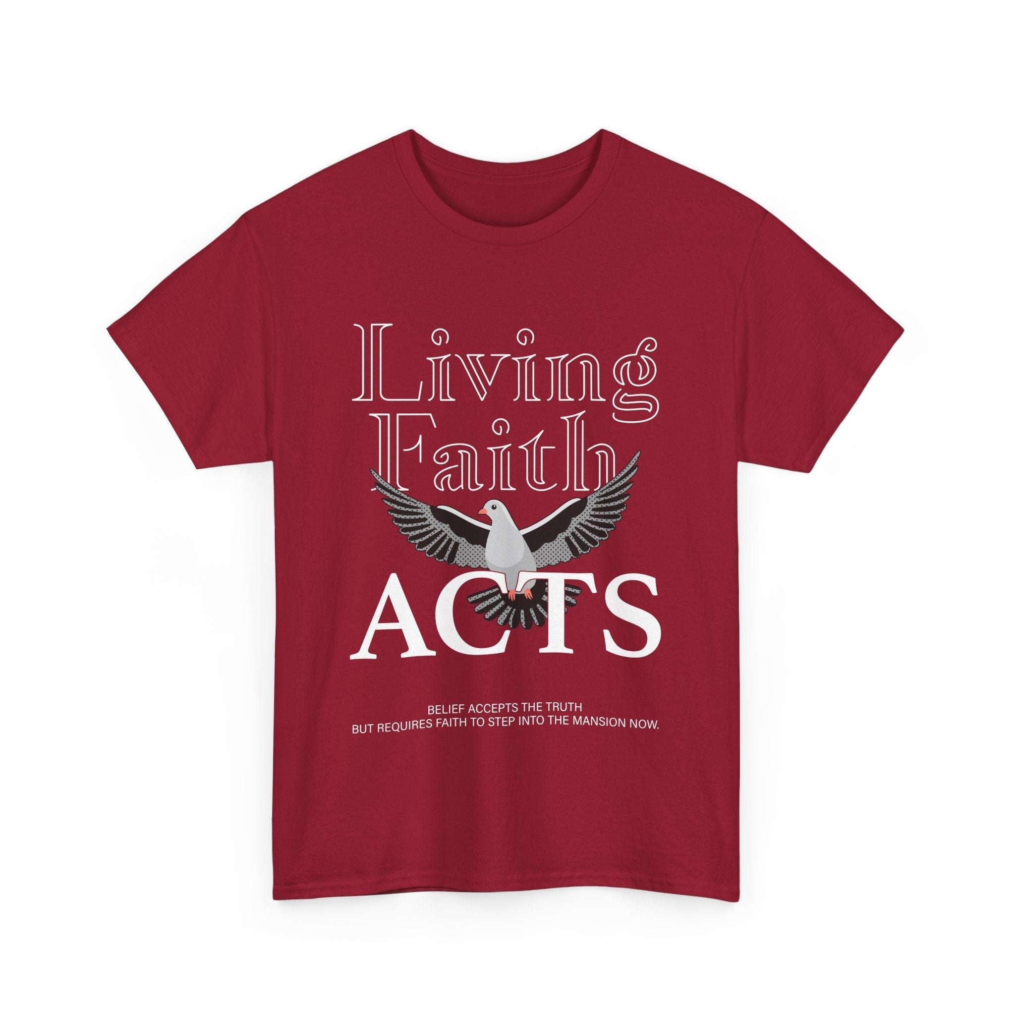 Living Faith Unisex Heavy Cotton Tee - TBM