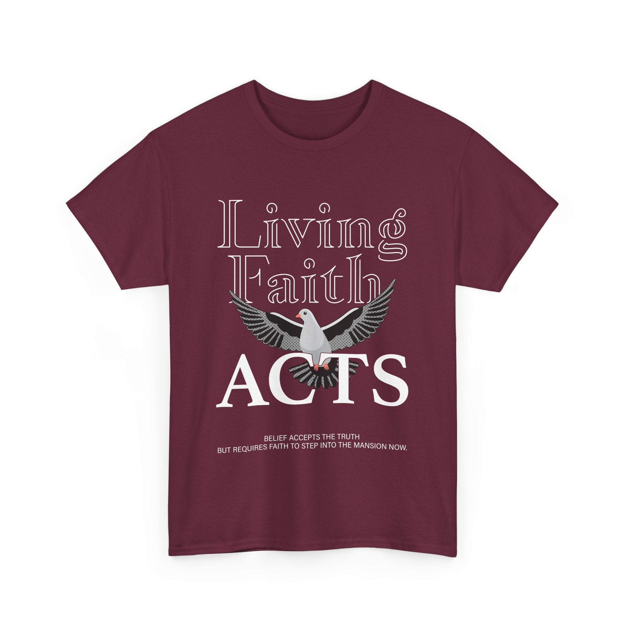 Living Faith Unisex Heavy Cotton Tee - TBM
