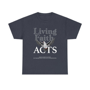Living Faith Unisex Heavy Cotton Tee - TBM