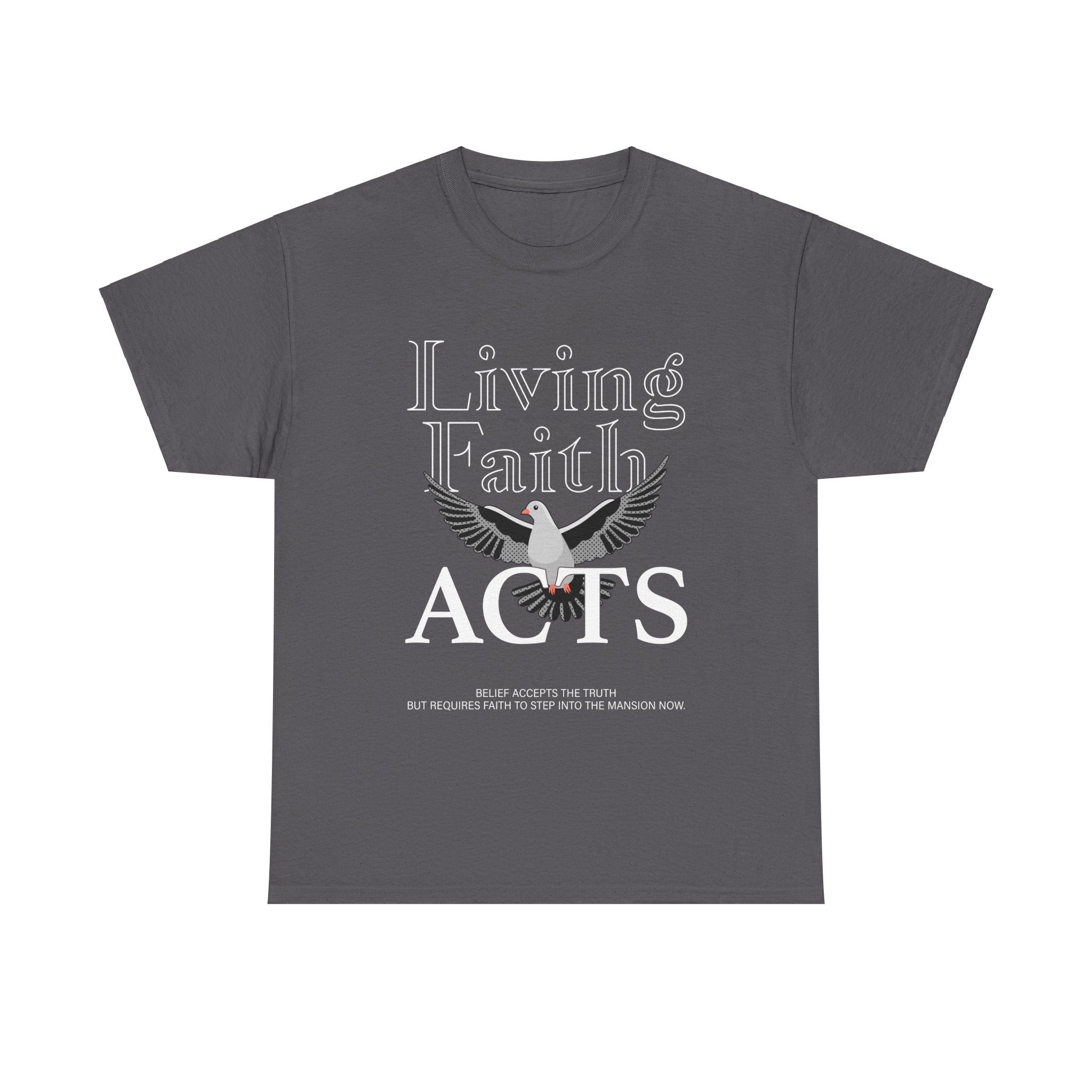 Living Faith Unisex Heavy Cotton Tee - TBM