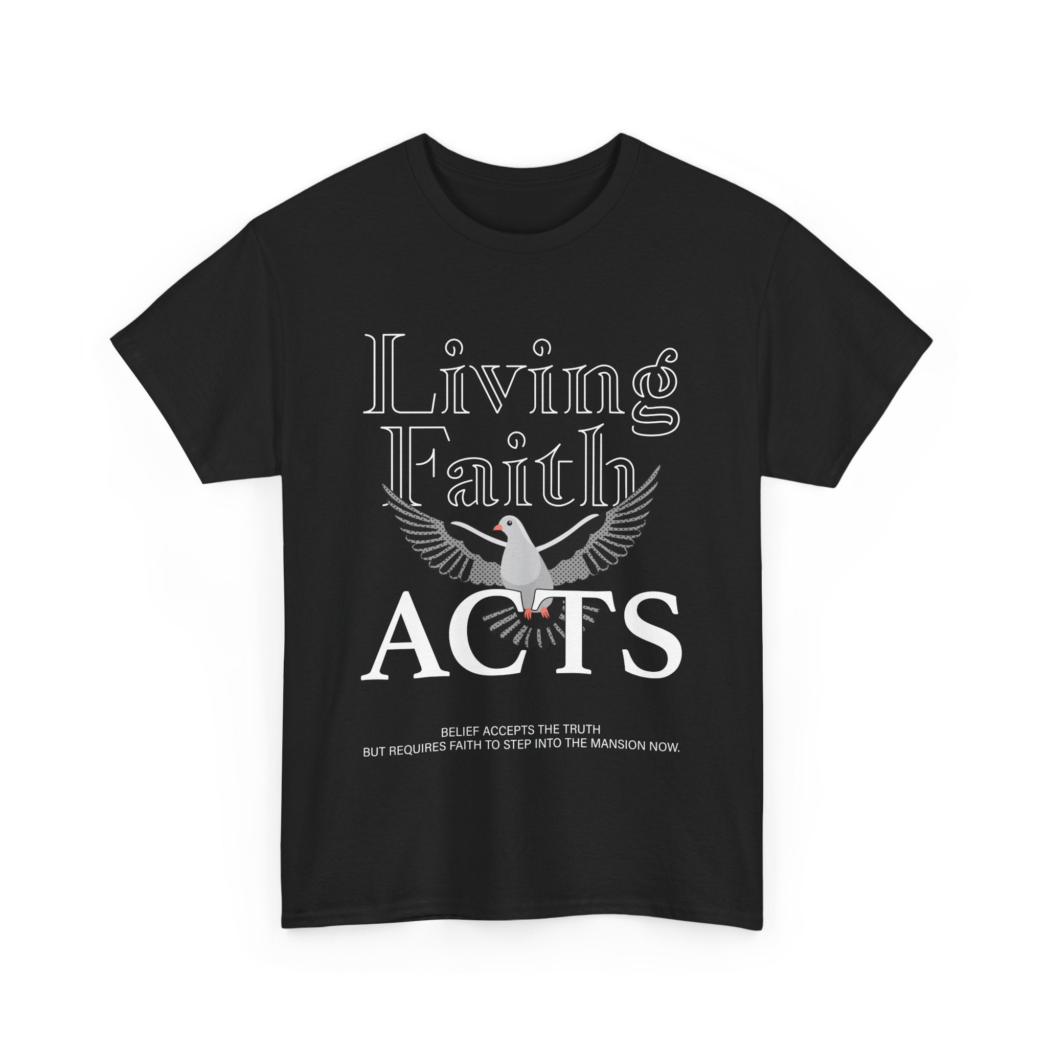 Living Faith Unisex Heavy Cotton Tee - TBM