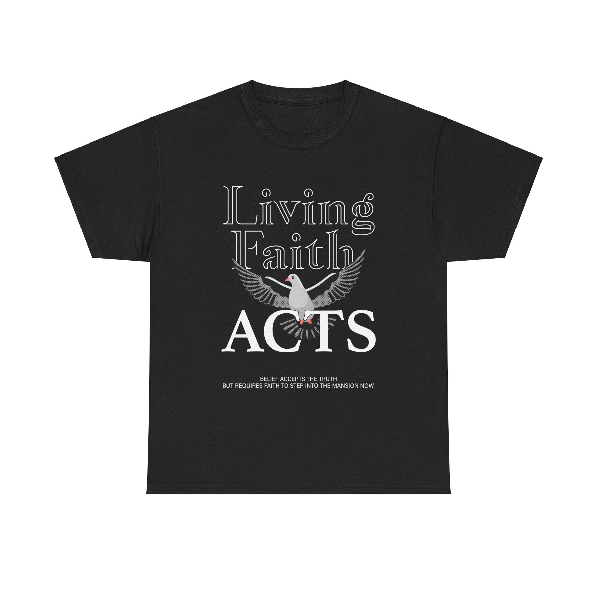 Living Faith Unisex Heavy Cotton Tee - TBM