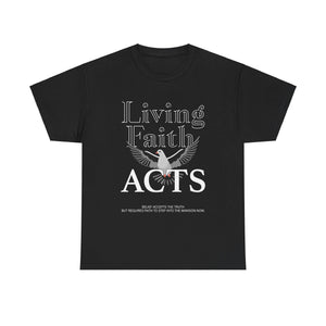 Living Faith Unisex Heavy Cotton Tee - TBM