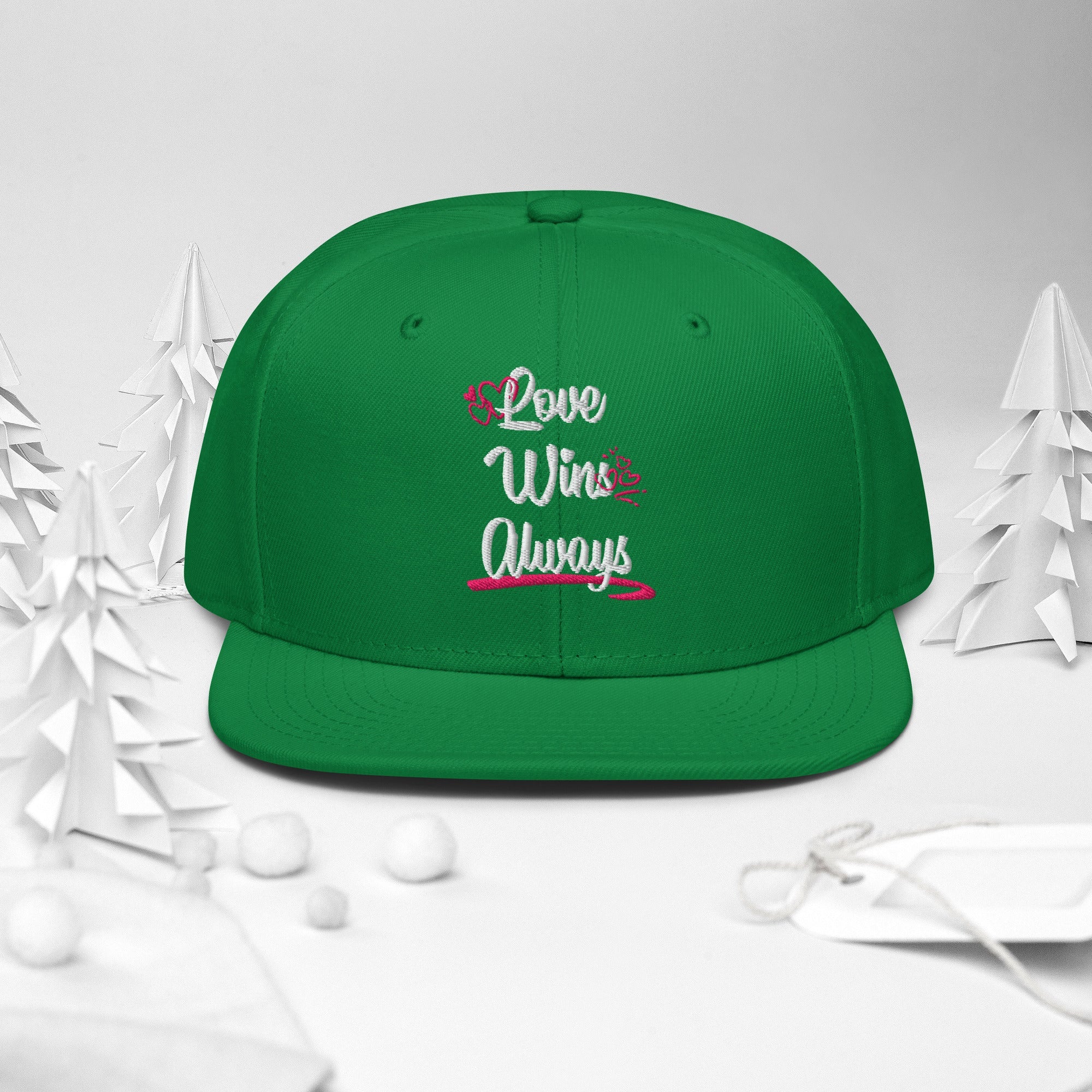 Love Win Always Snapback Hat - TBM