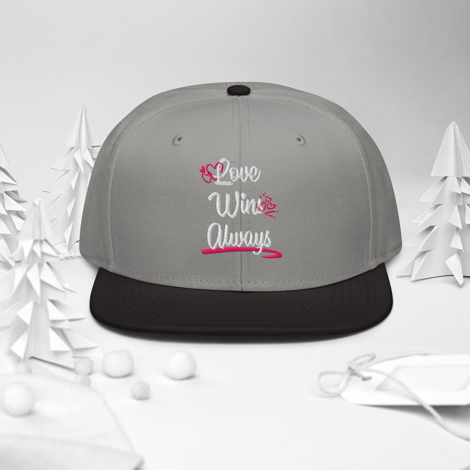 Love Win Always Snapback Hat - TBM