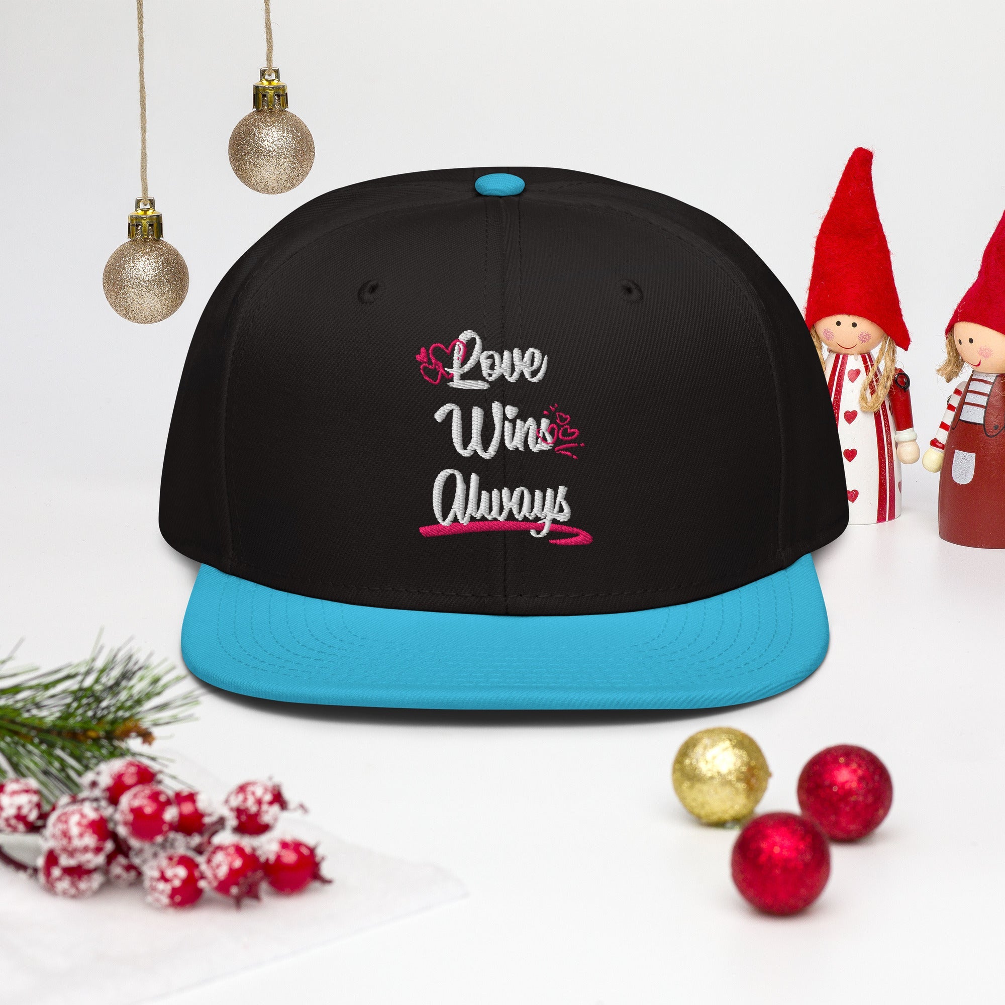 Love Win Always Snapback Hat - TBM