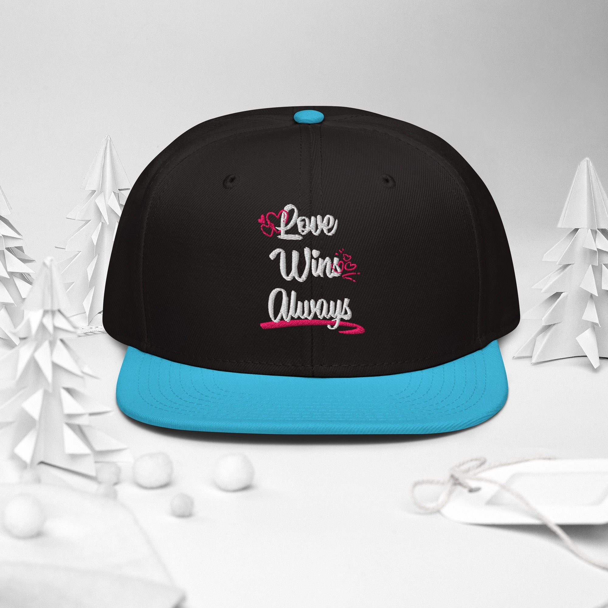 Love Win Always Snapback Hat - TBM