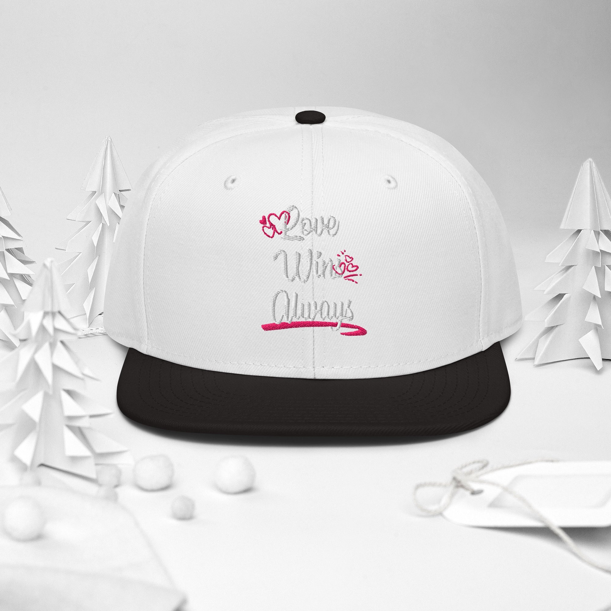Love Win Always Snapback Hat - TBM