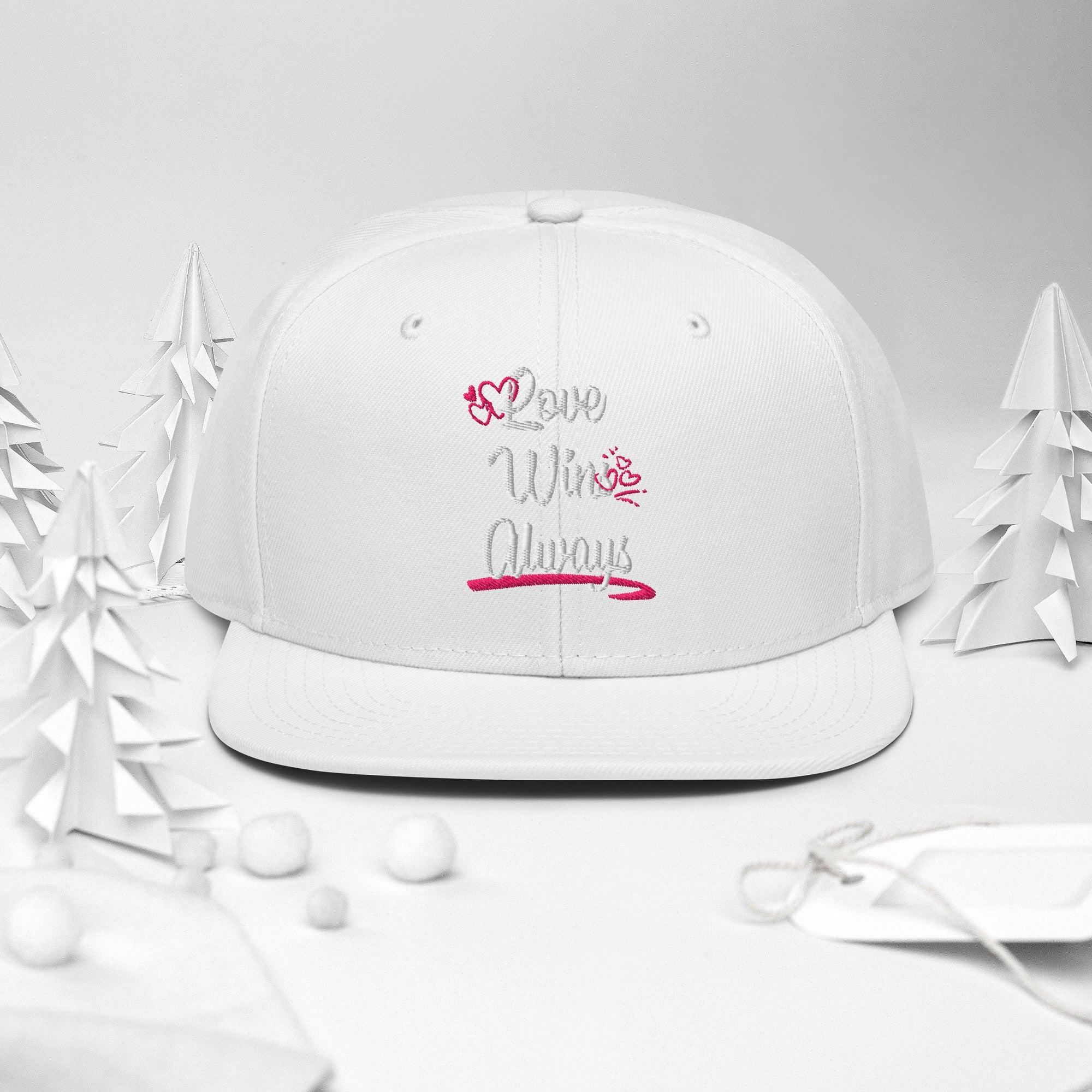 Love Win Always Snapback Hat - TBM