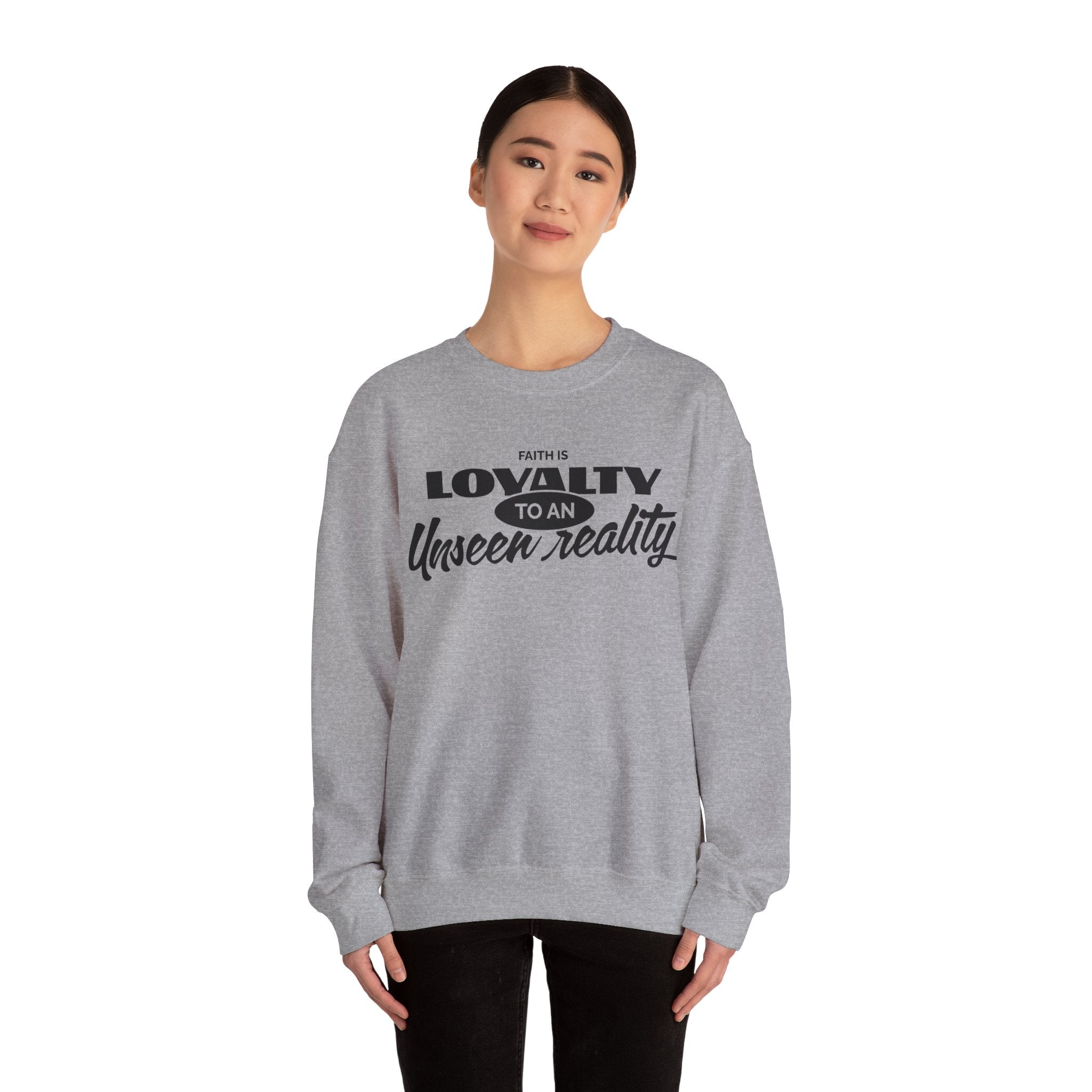 Loyalty To An Unisex Heavy Blend™ Crewneck Sweatshirt - TBM