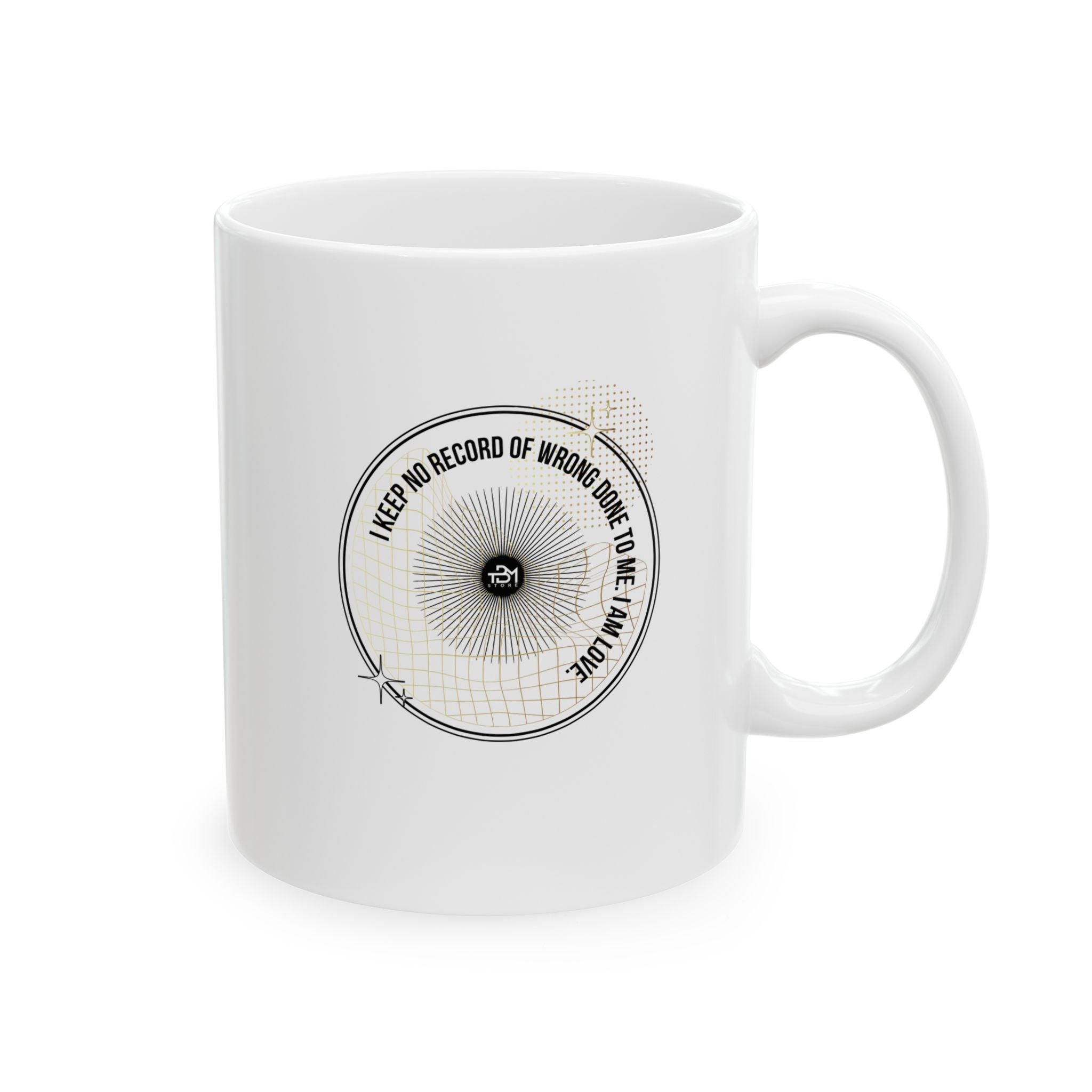 Mug - I Am Love Design Ceramic Coffee Cup (11oz, 15oz) - TBM