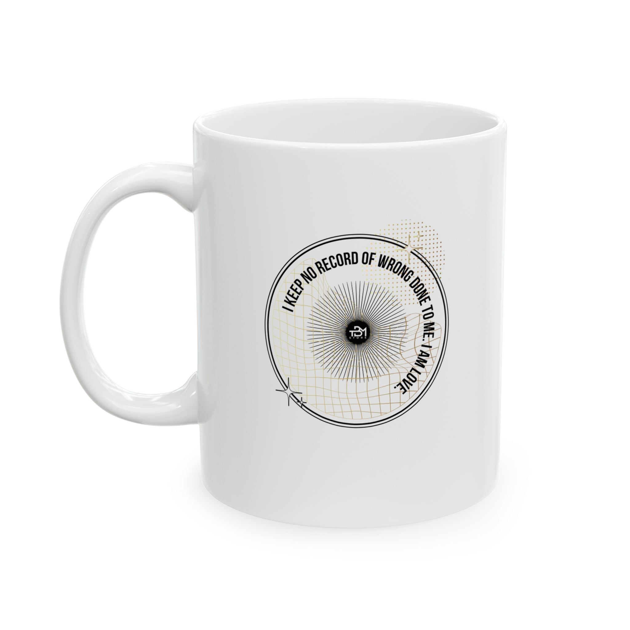 Mug - I Am Love Design Ceramic Coffee Cup (11oz, 15oz) - TBM