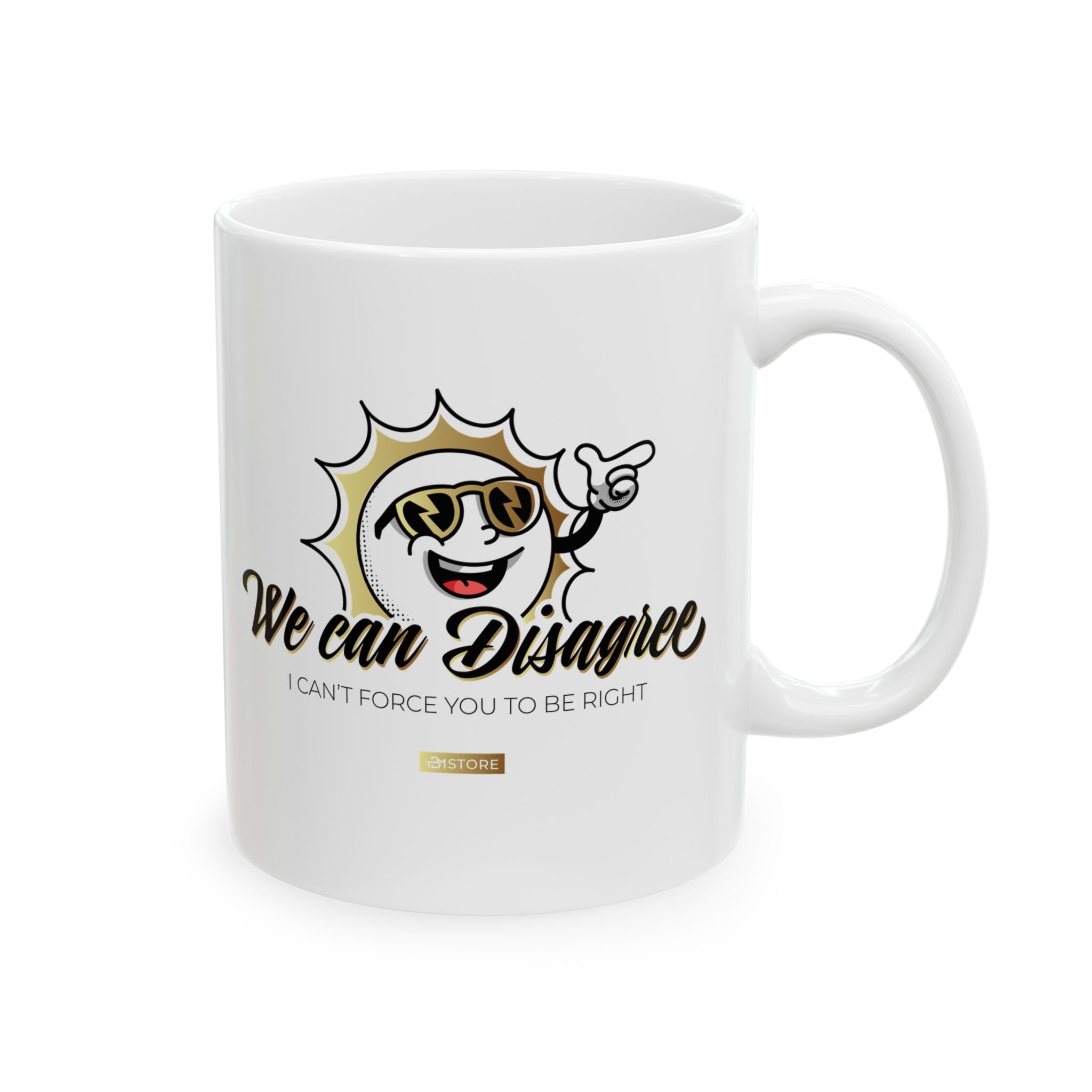 Mug - WE CAN DISAGREE Design - TBM