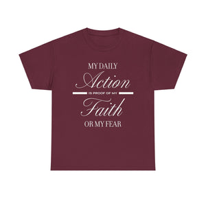 My Daily Action Unisex Heavy Cotton Tee - TBM
