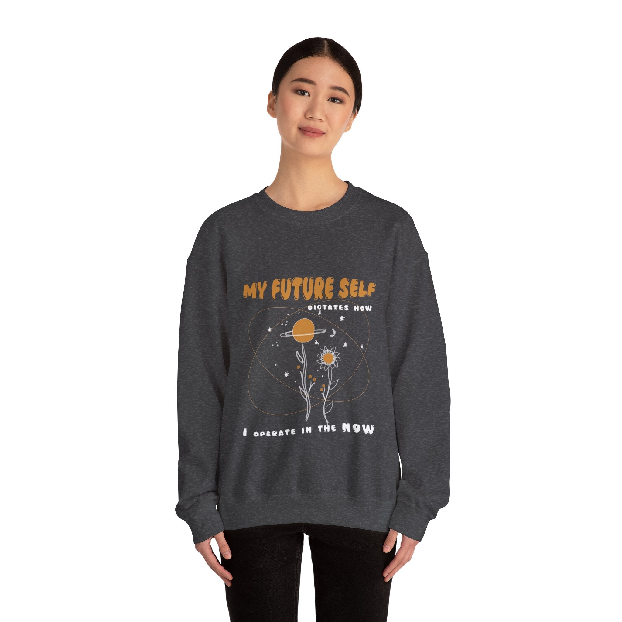 My Future Self Unisex Heavy Blend™ Crewneck Sweatshirt - TBM