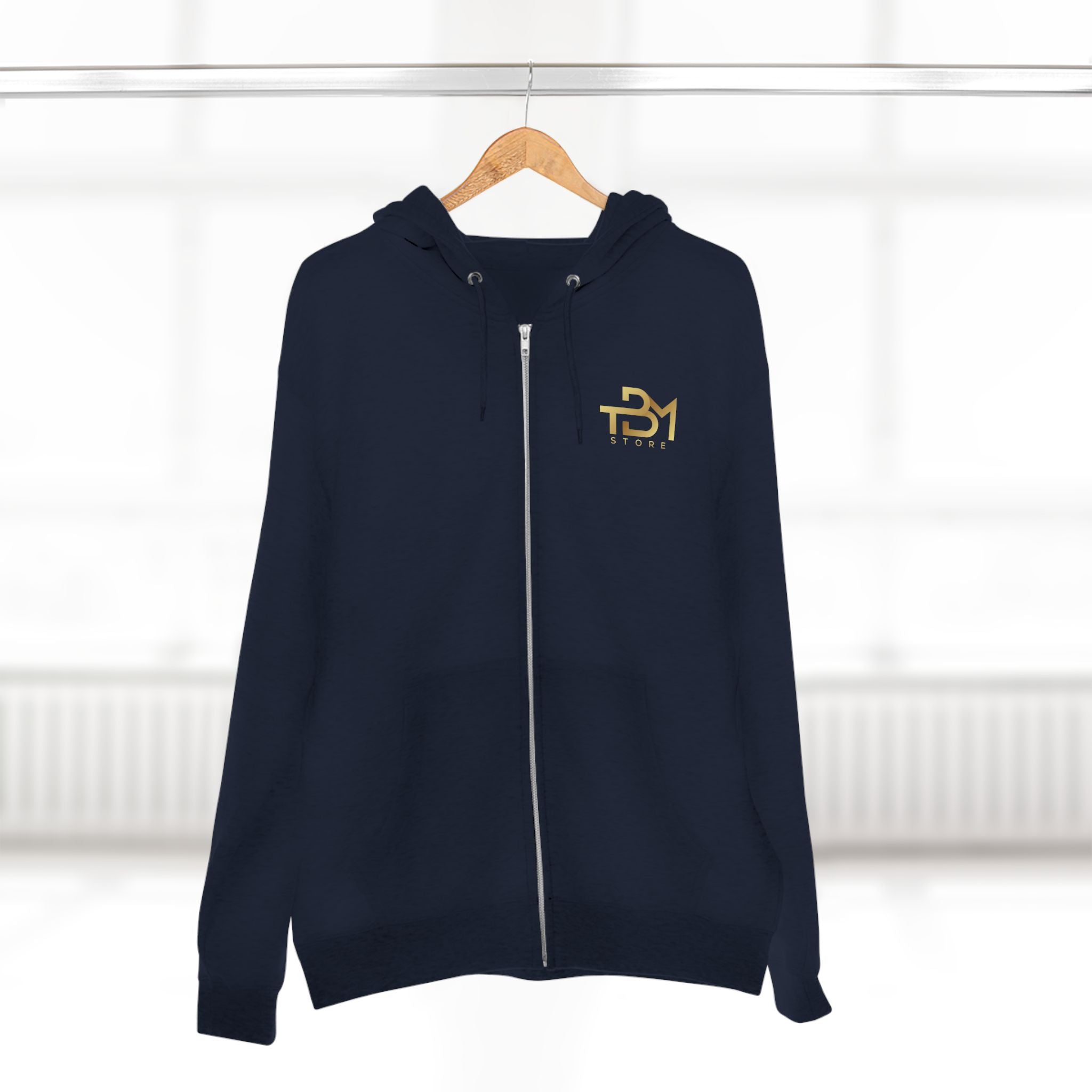 My Future Self Zip Hoodie — Inspirational Astronaut Graphic Zip - Up - TBM