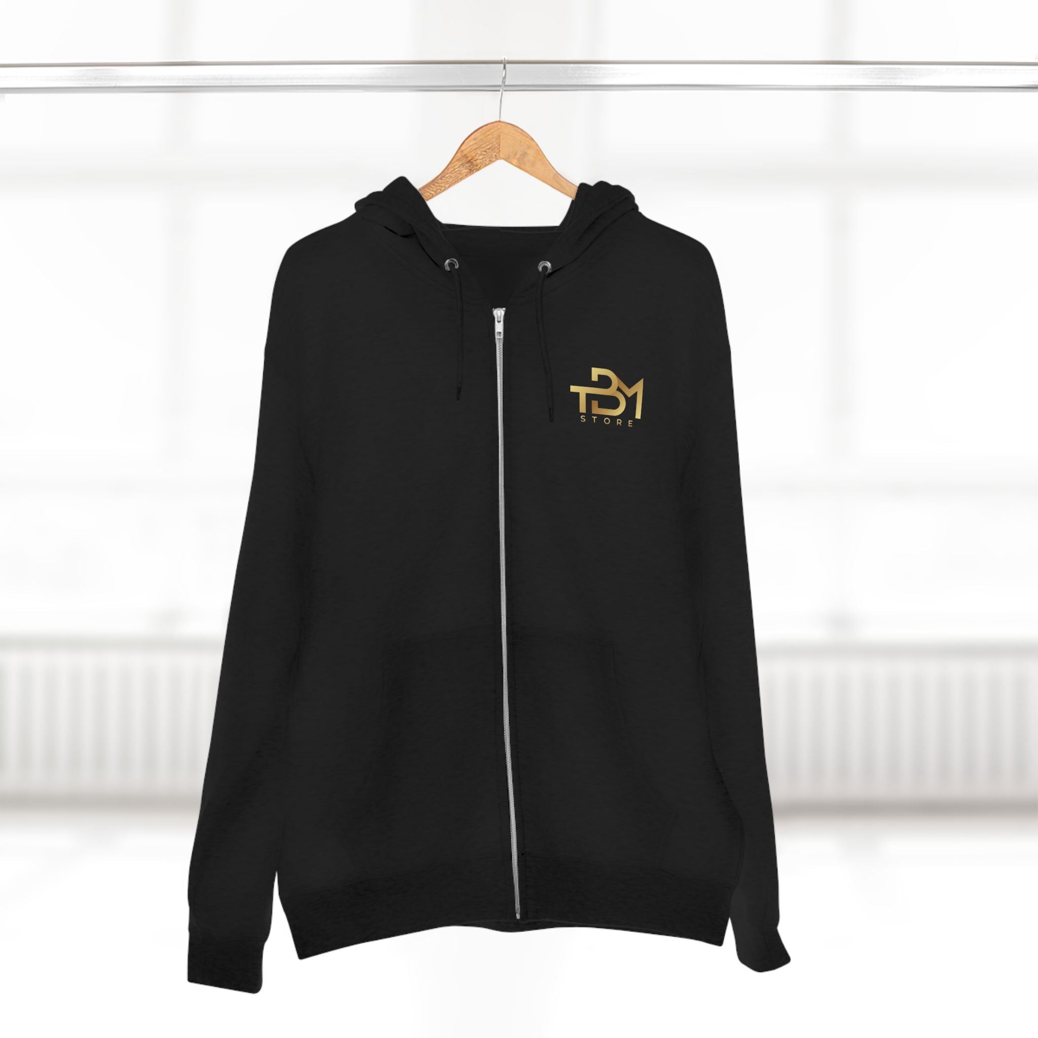 My Future Self Zip Hoodie — Inspirational Astronaut Graphic Zip - Up - TBM